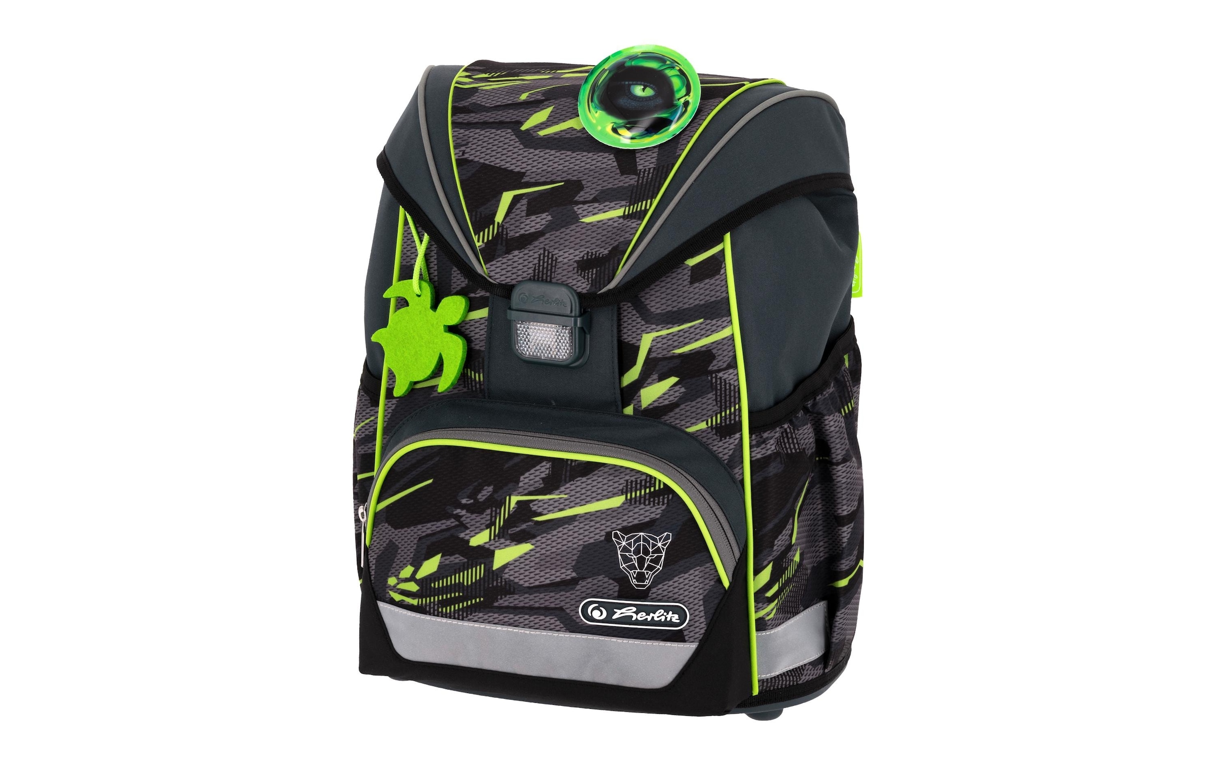 Herlitz Schulranzen »UltraLight Plus Wild Panther 4-teilig 22 l«