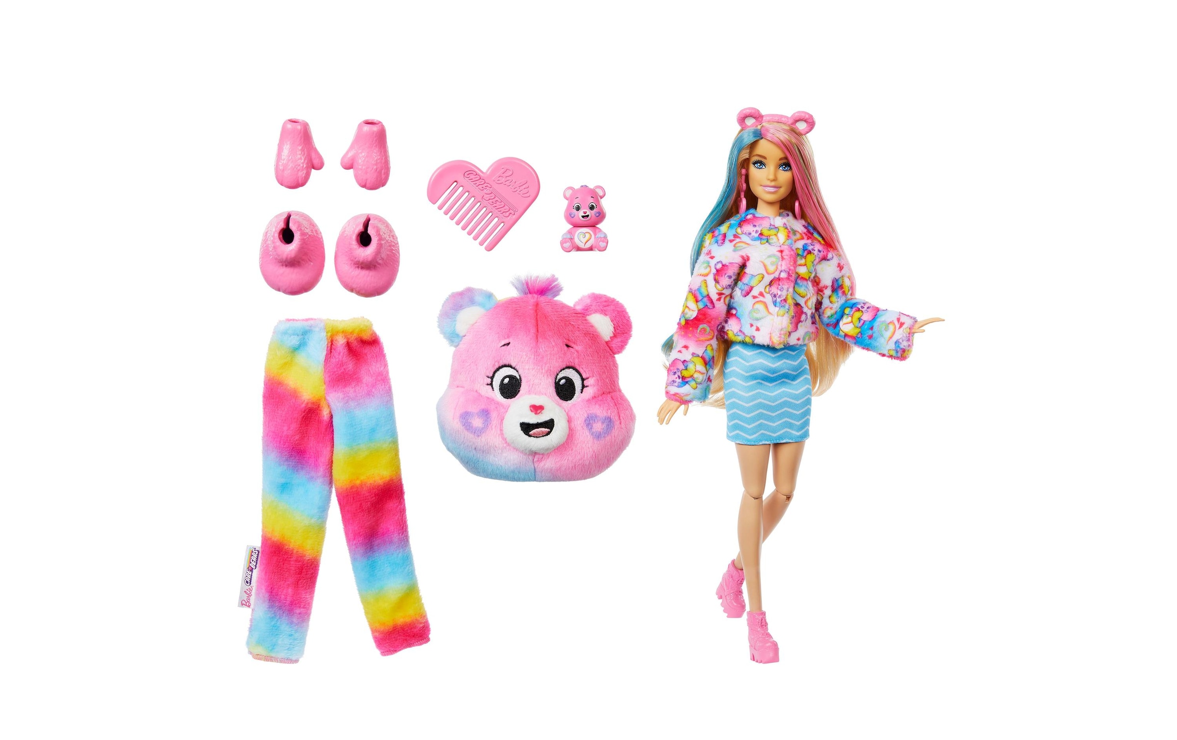 Barbie Anziehpuppe »Cutie Reveal x Care Bears Togetherness Bear assortiert«