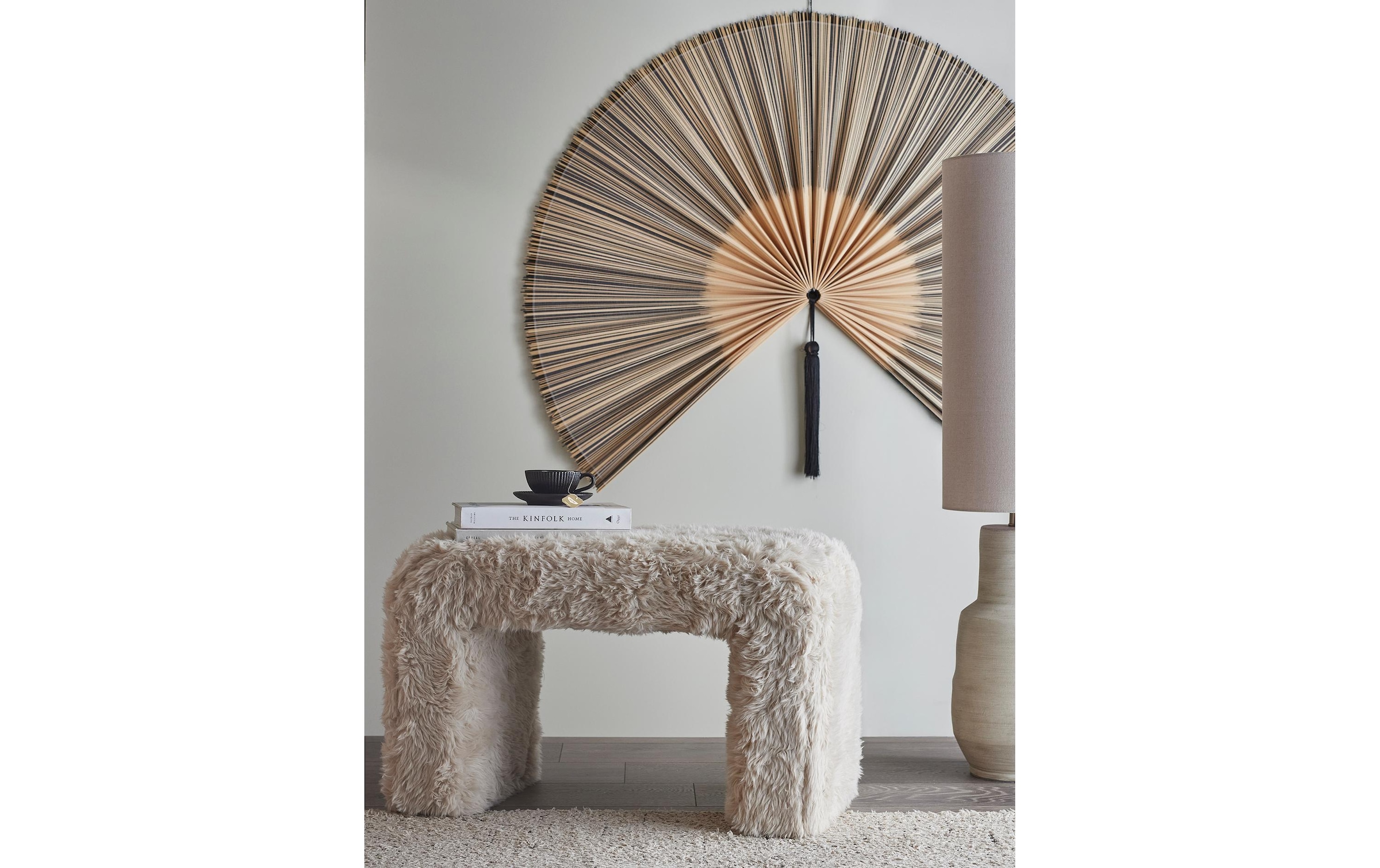 Bloomingville Objet de décoration murale »Pandanus 145 x 110 cm«