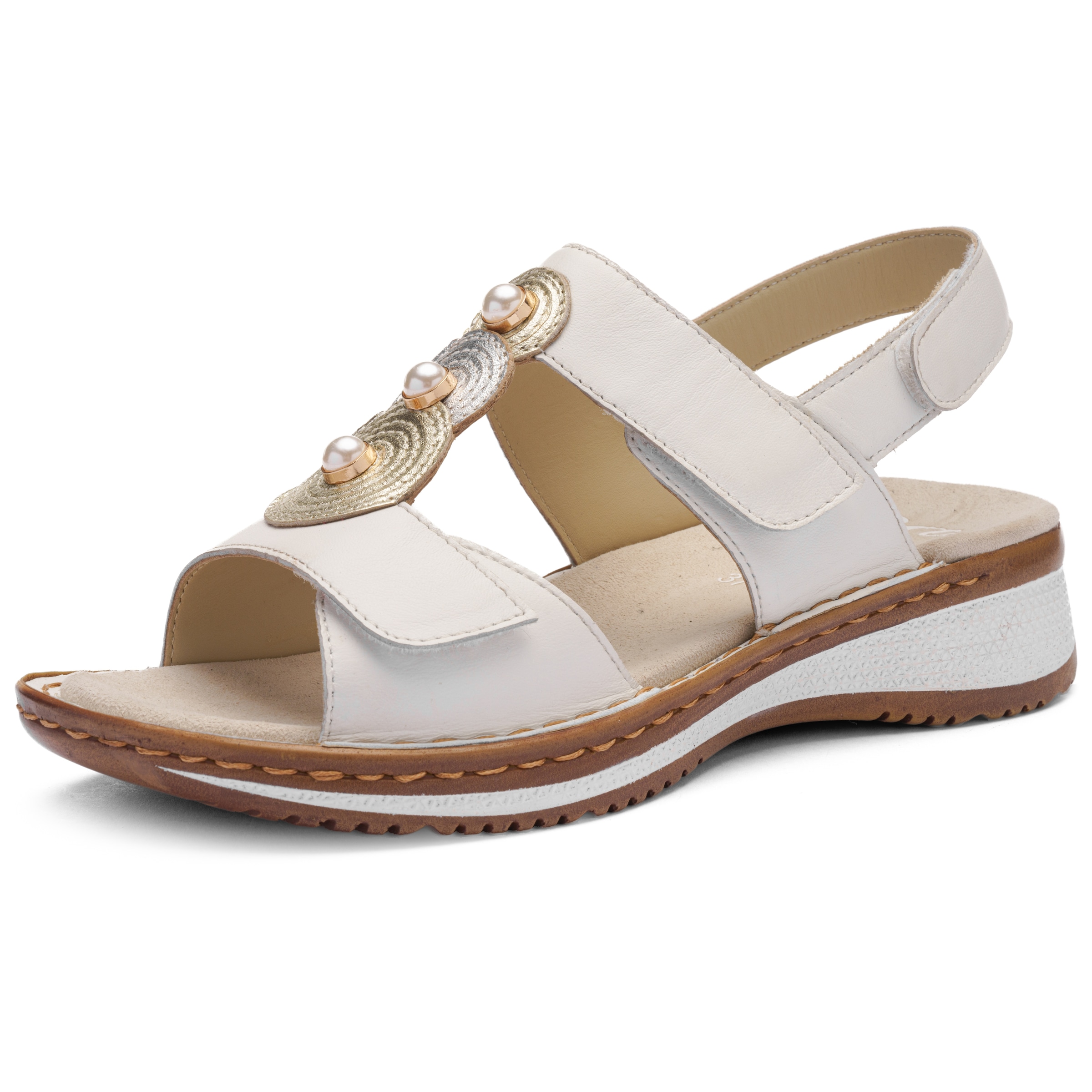 Ara Riemchensandale »HAWAII«  Keilabsatz, Sommerschuh, Bequemschuh in Weite G (= weit)