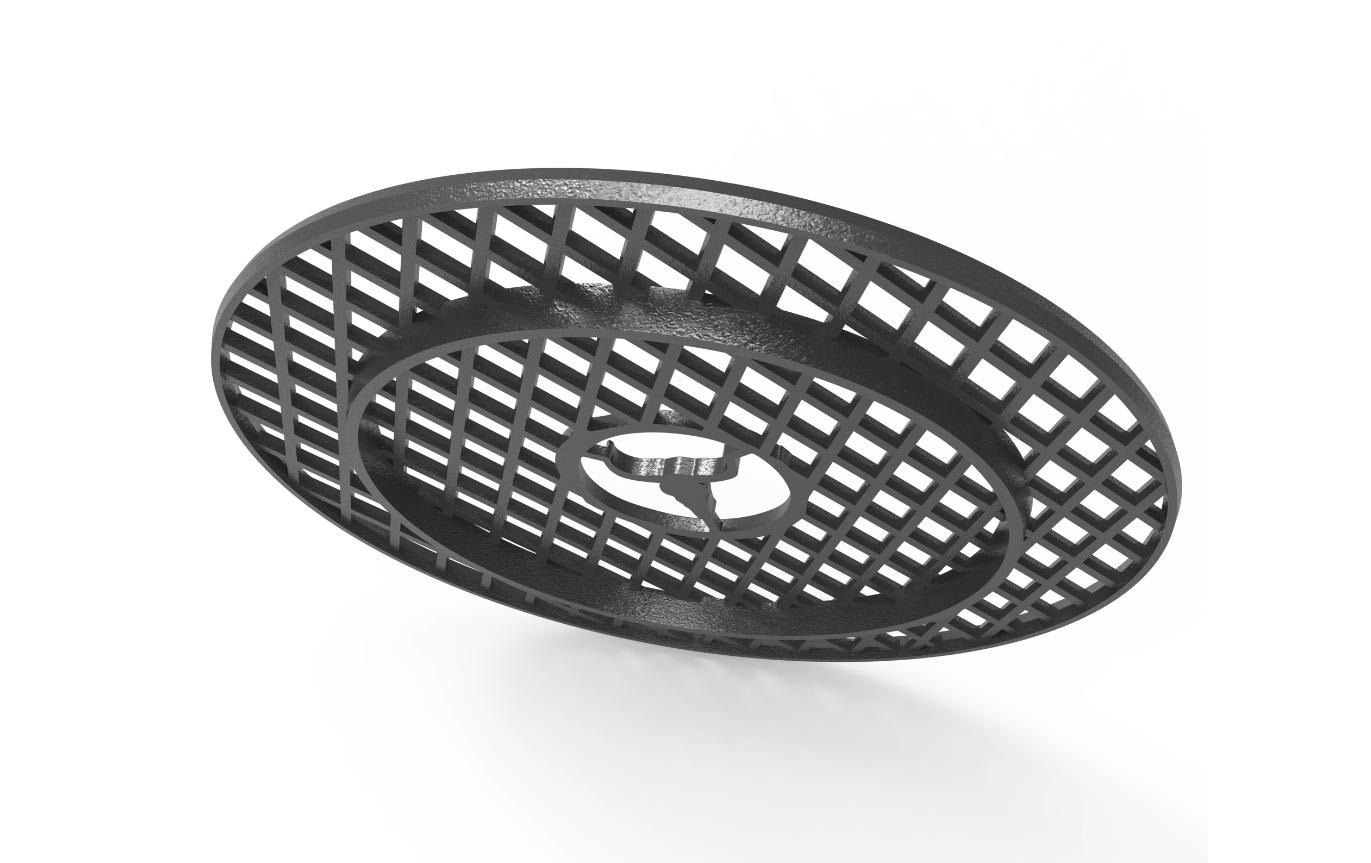   Insert de grille »Grillrost Sizzle Rost« fonte