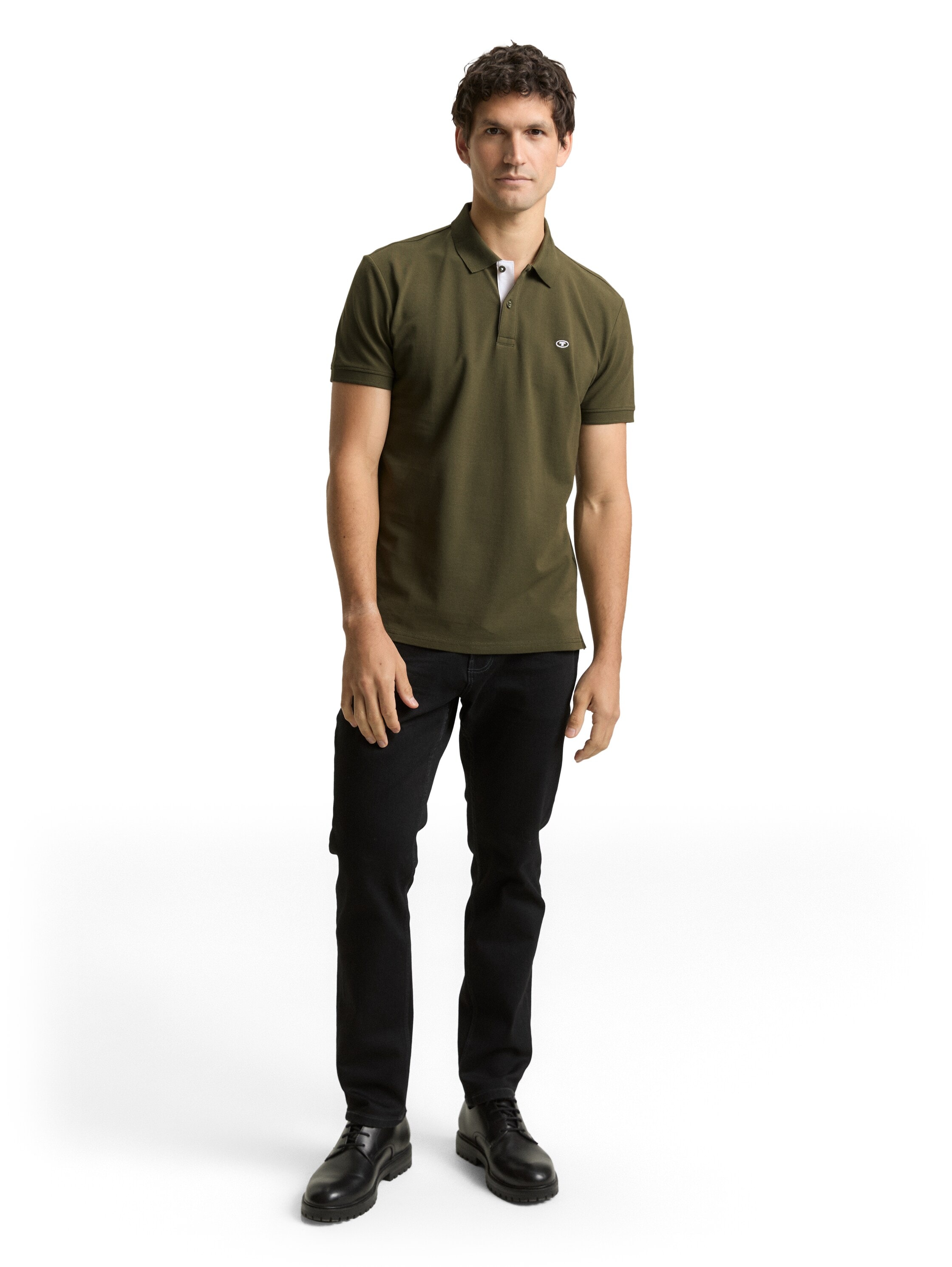 TOM TAILOR Polo mit Logo Stickerei