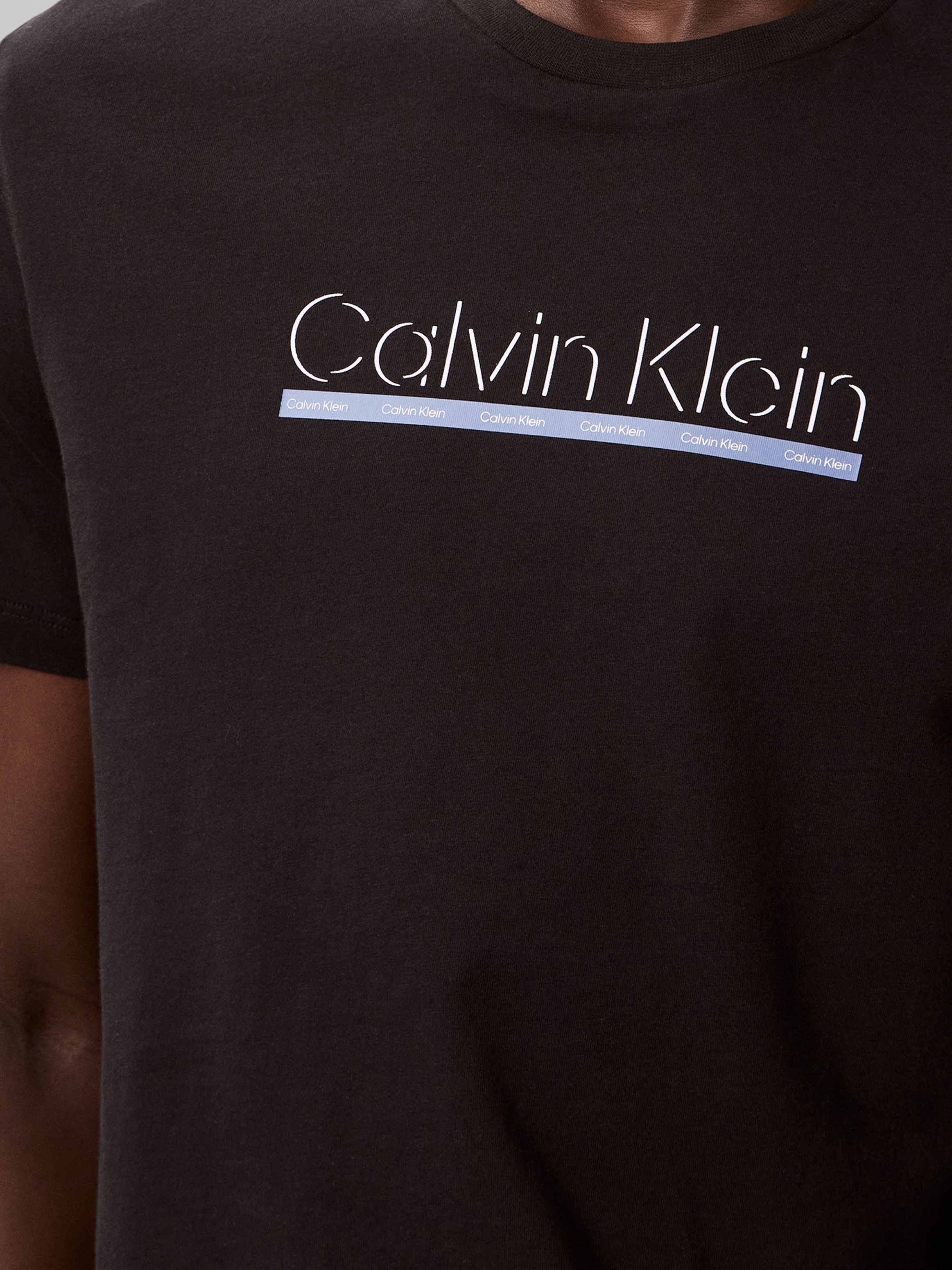 Calvin Klein T-Shirt »SS 30s E SPRTSWR 2 G«, mit Logo-Schriftzug
