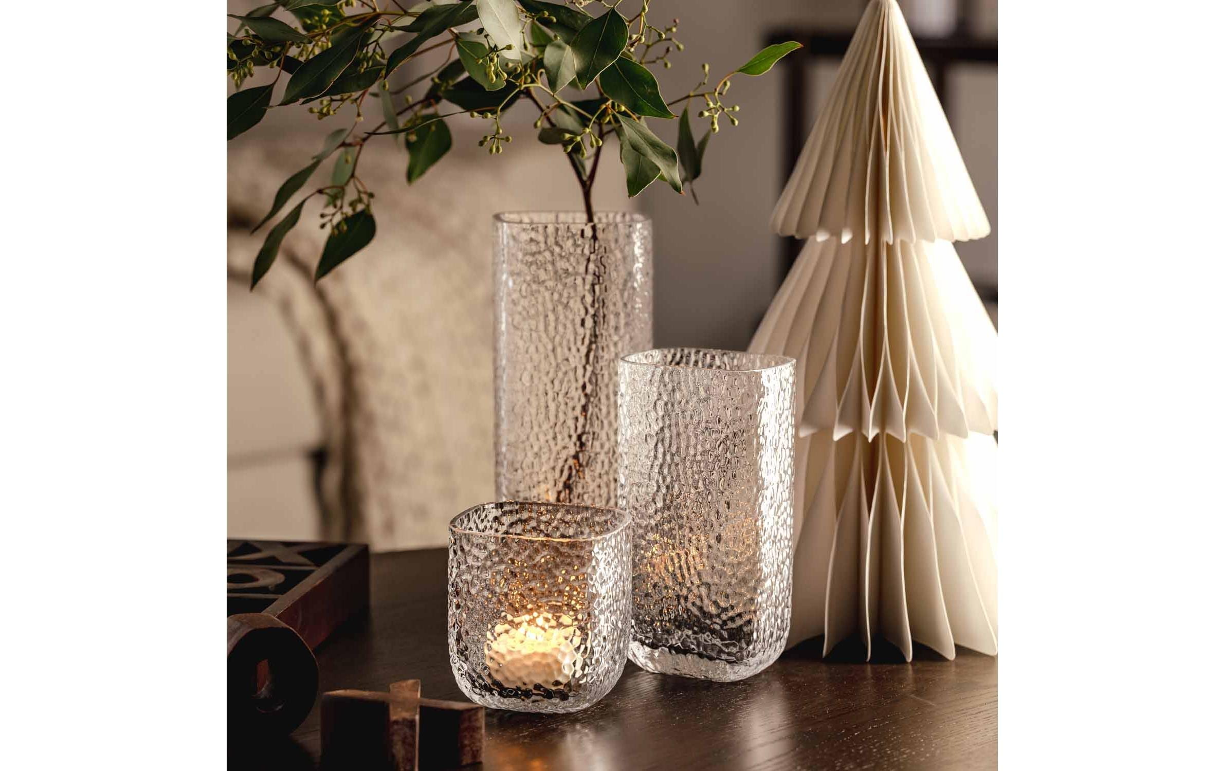 LEONARDO Porte-bougies à chauffe-plat »Martello 4 Stück, 10 cm«