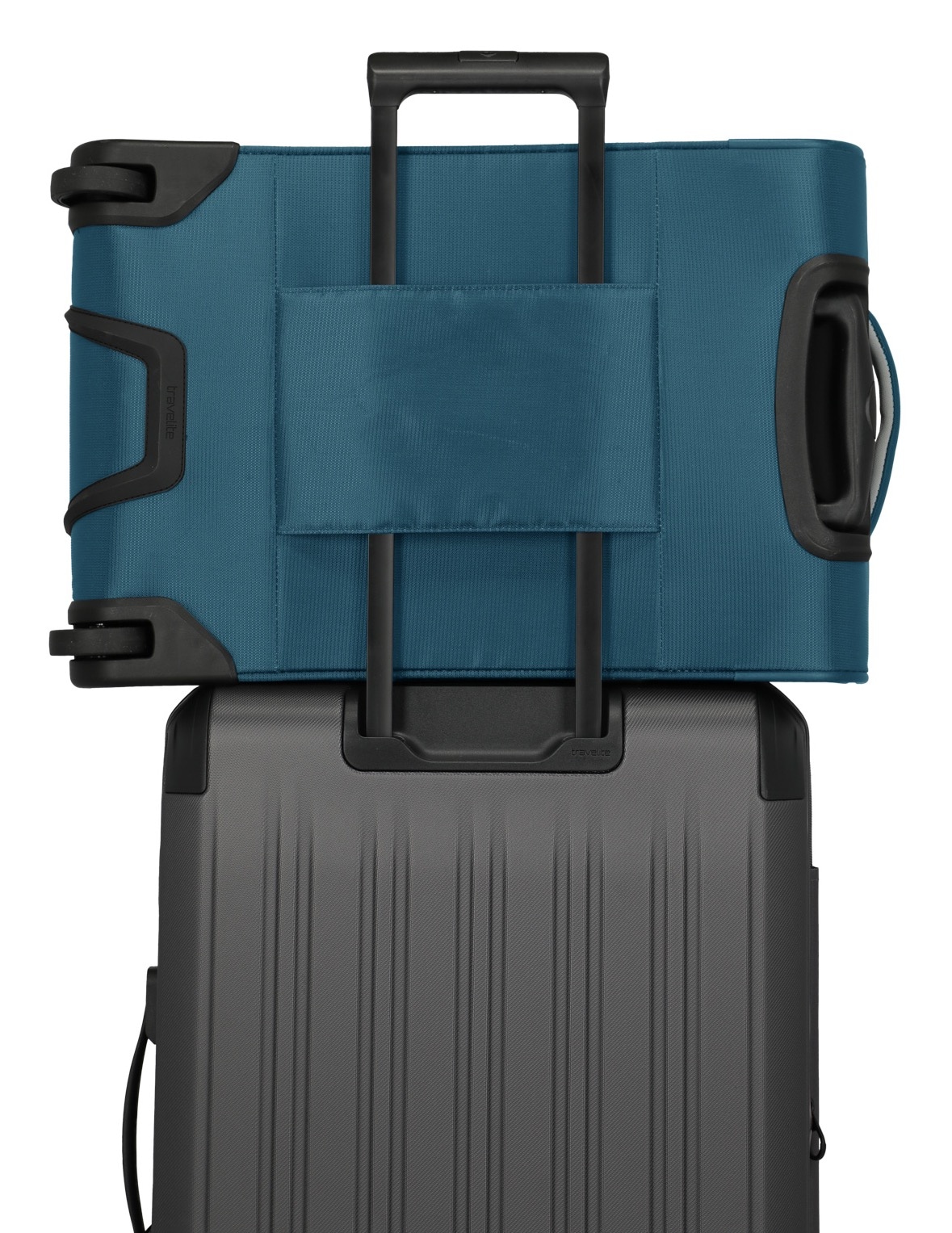 travelite Handgepäck-Trolley »JETPACK Slim 2 Cabin Handgepäck Koffer« 40 l 4 Rollen Weichgepäck, passend für viele gängige Airlines