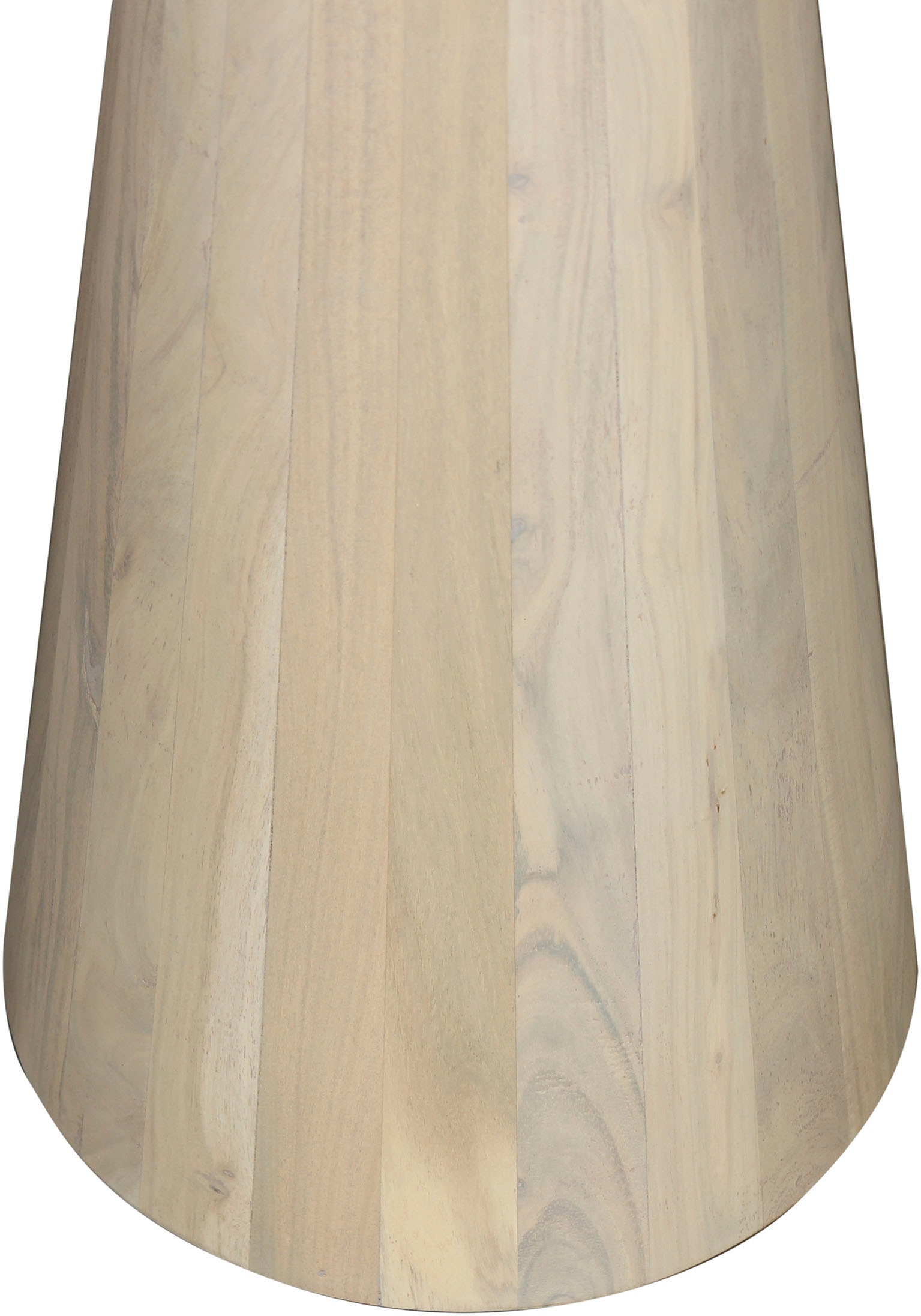 byLIVING Beistelltisch »Cone« aus Massivholz in schwarz oder white wash, verschiedenen Grössen