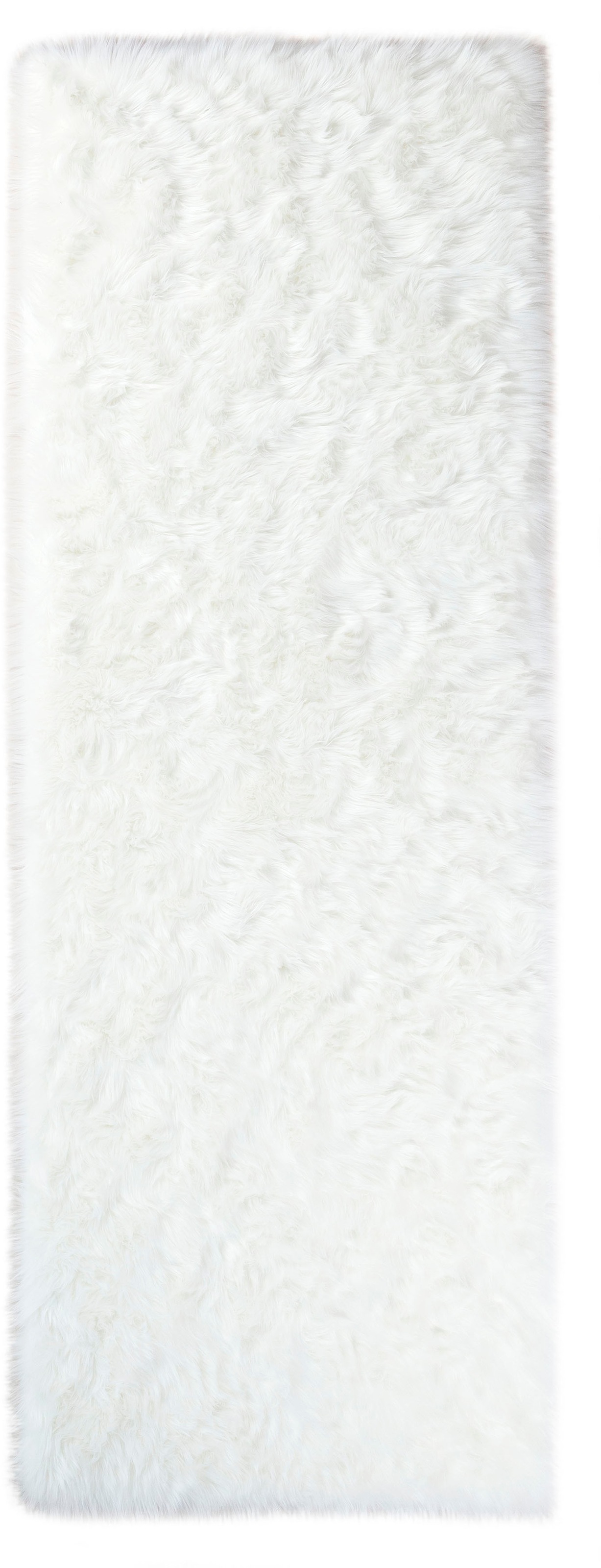 my home Tapis en fourrure »Dena, Hochflor Teppiche« Rectangulaire 60 mm Höhe Kunstfell, weich, Uni-Farben, Wohnzimmer, Schlafzimmer, Esszimmer