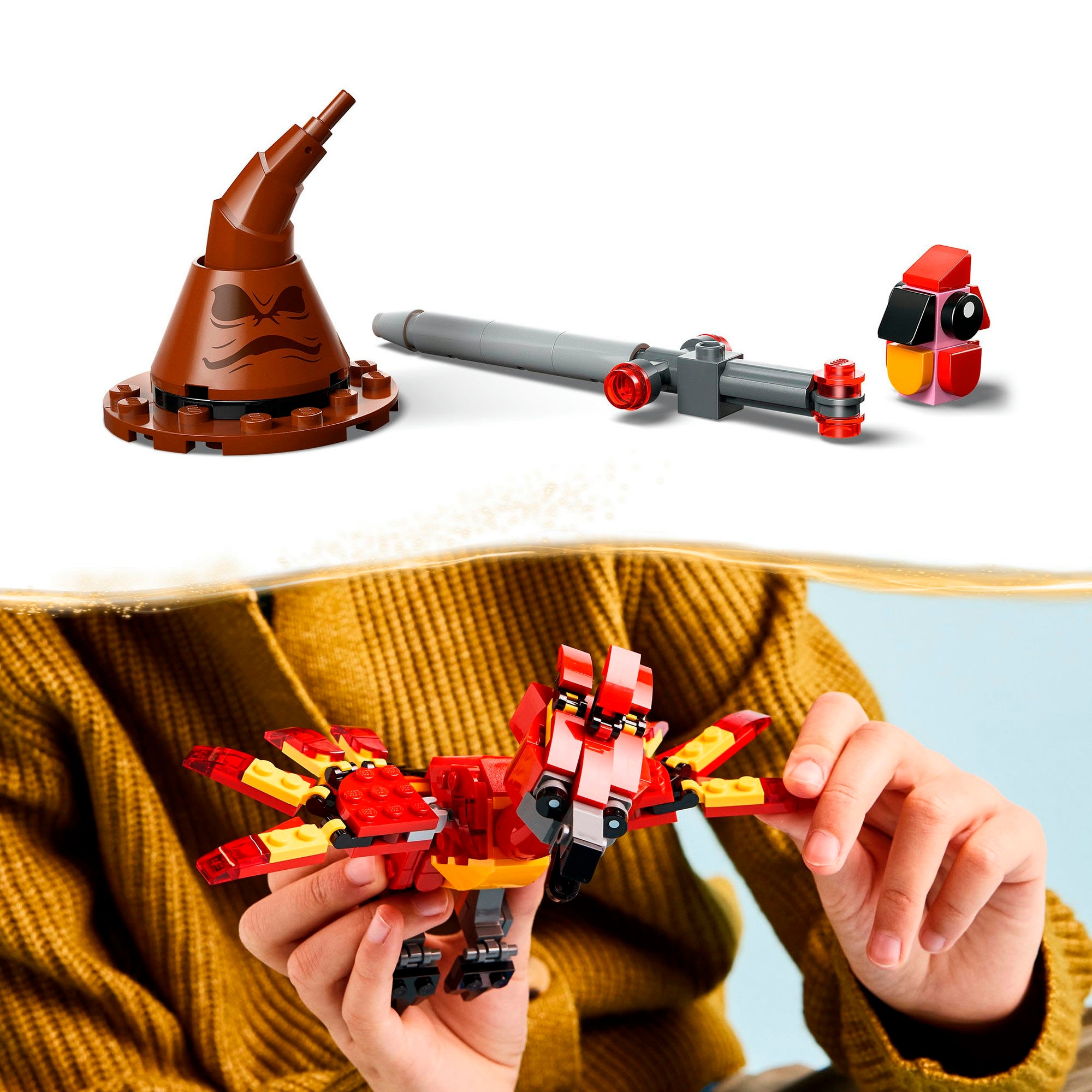 LEGO® Pions de construction »Fawkes: Dumbledores Phönix (76448), LEGO Harry Potter™« Made in Europe