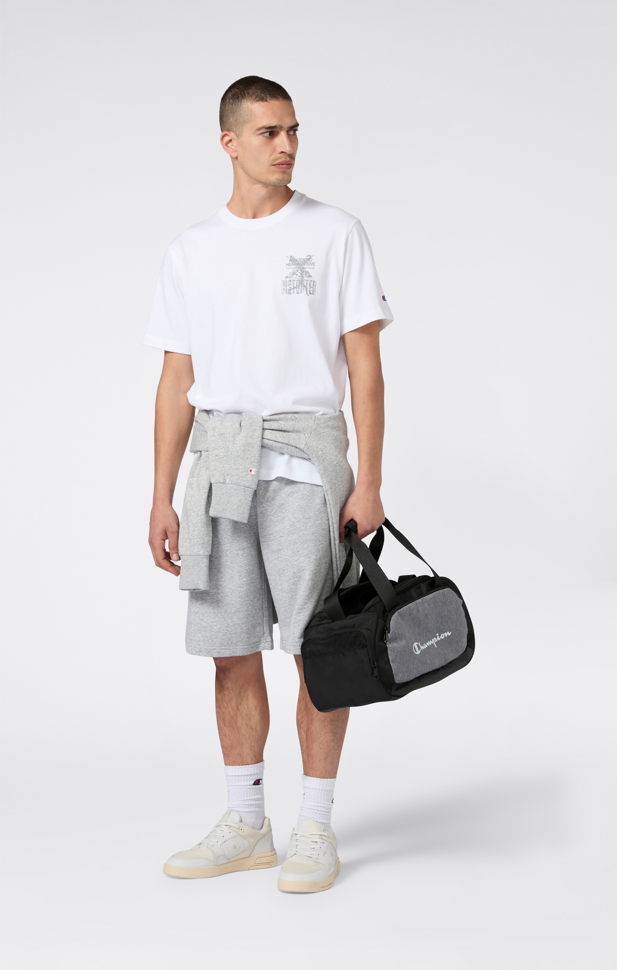 Champion Sweatshorts »BASICS Terry Shorts Large Logo«