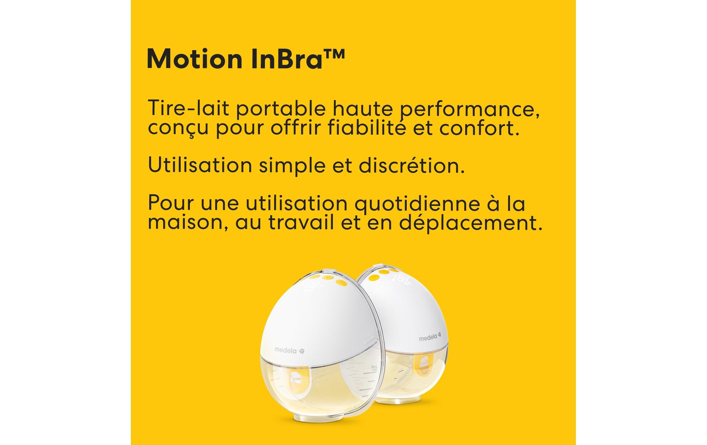 MEDELA Elektrische Milchpumpe »Motion InBra Elektrisch«