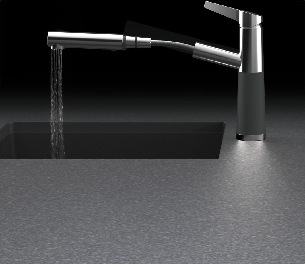 Schock Robinetterie de cuisine »SC510« ausziehbar, Strahl-Brause, Rückflussverhinderer, Schwenkbereich 120°