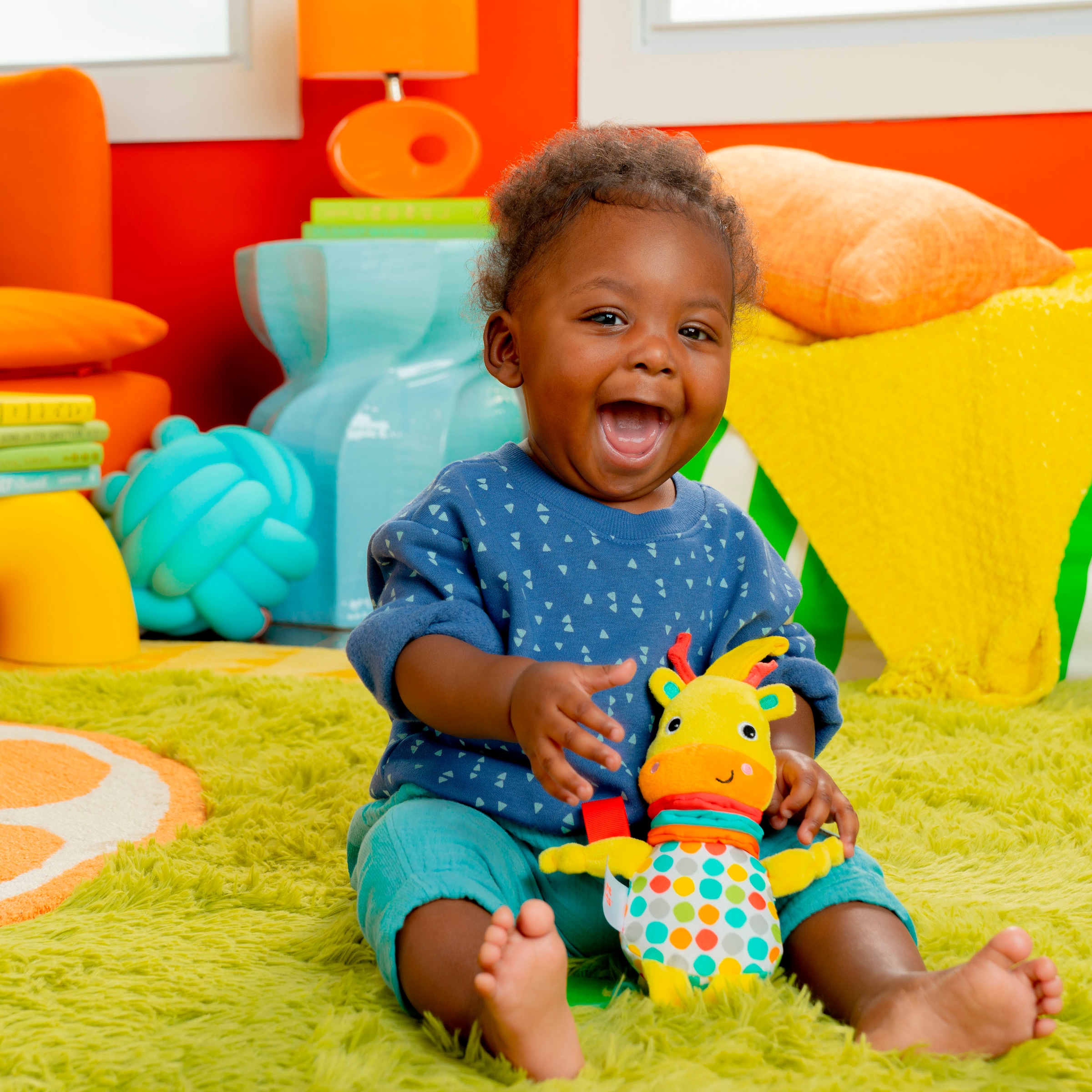 Bright Starts Lernspielzeug »Bright Starts Pull, Play & Boogie  Musical Activity Toy« mit Sound
