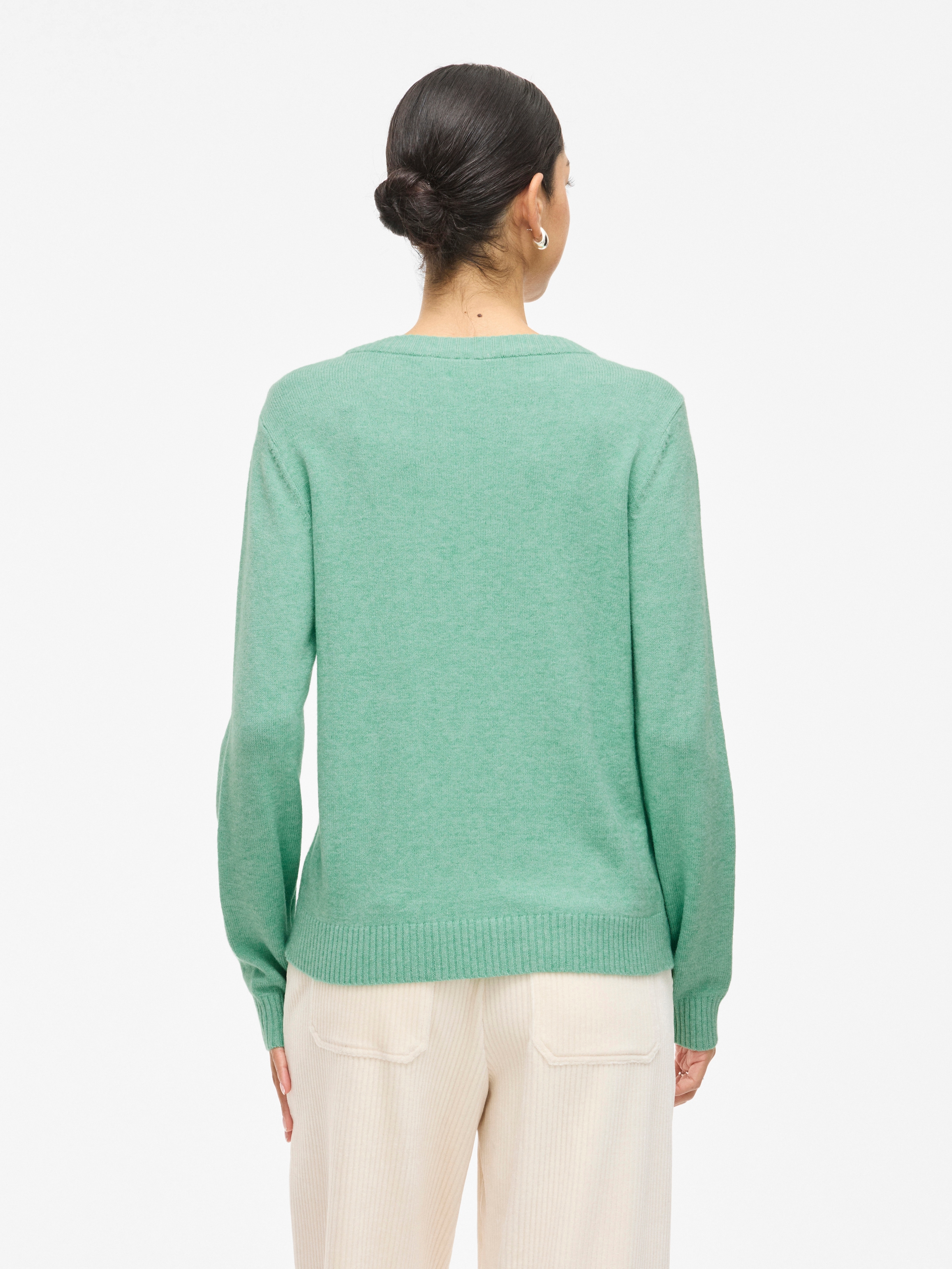 Vila Pull à col rond »VIRIL O-NECK L/S  KNIT TOP - NOOS«