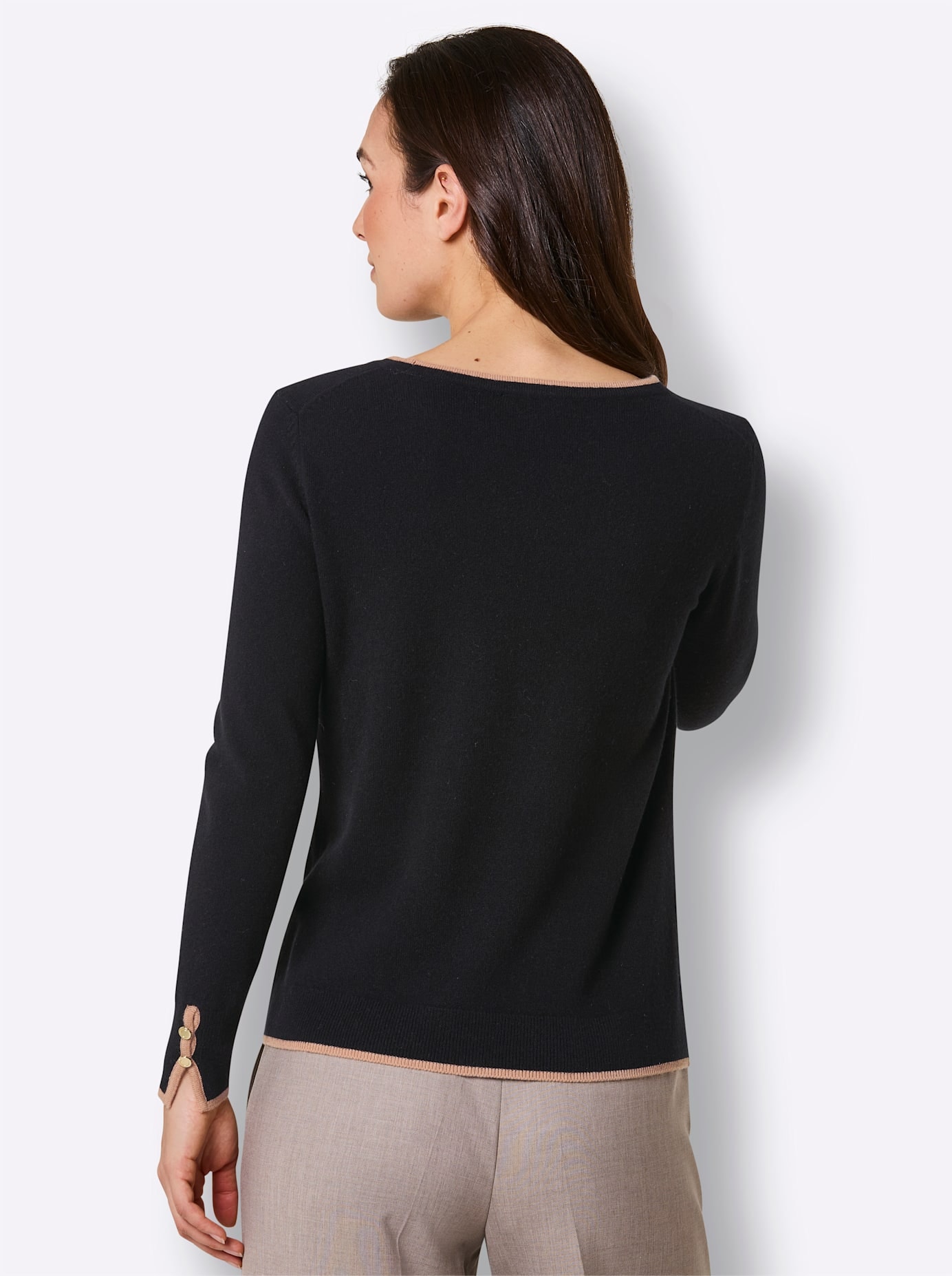 CREATION L PREMIUM Pull en laine »Merino-Pullover«