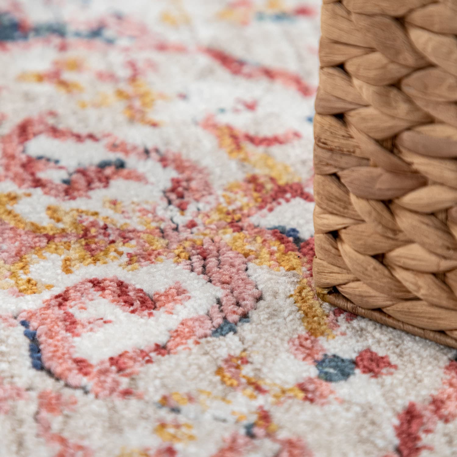 Paco Home Teppich »Herbete 733« rechteckig 8 mm Höhe Kurzflor, Orient-Optik, Vintage Design