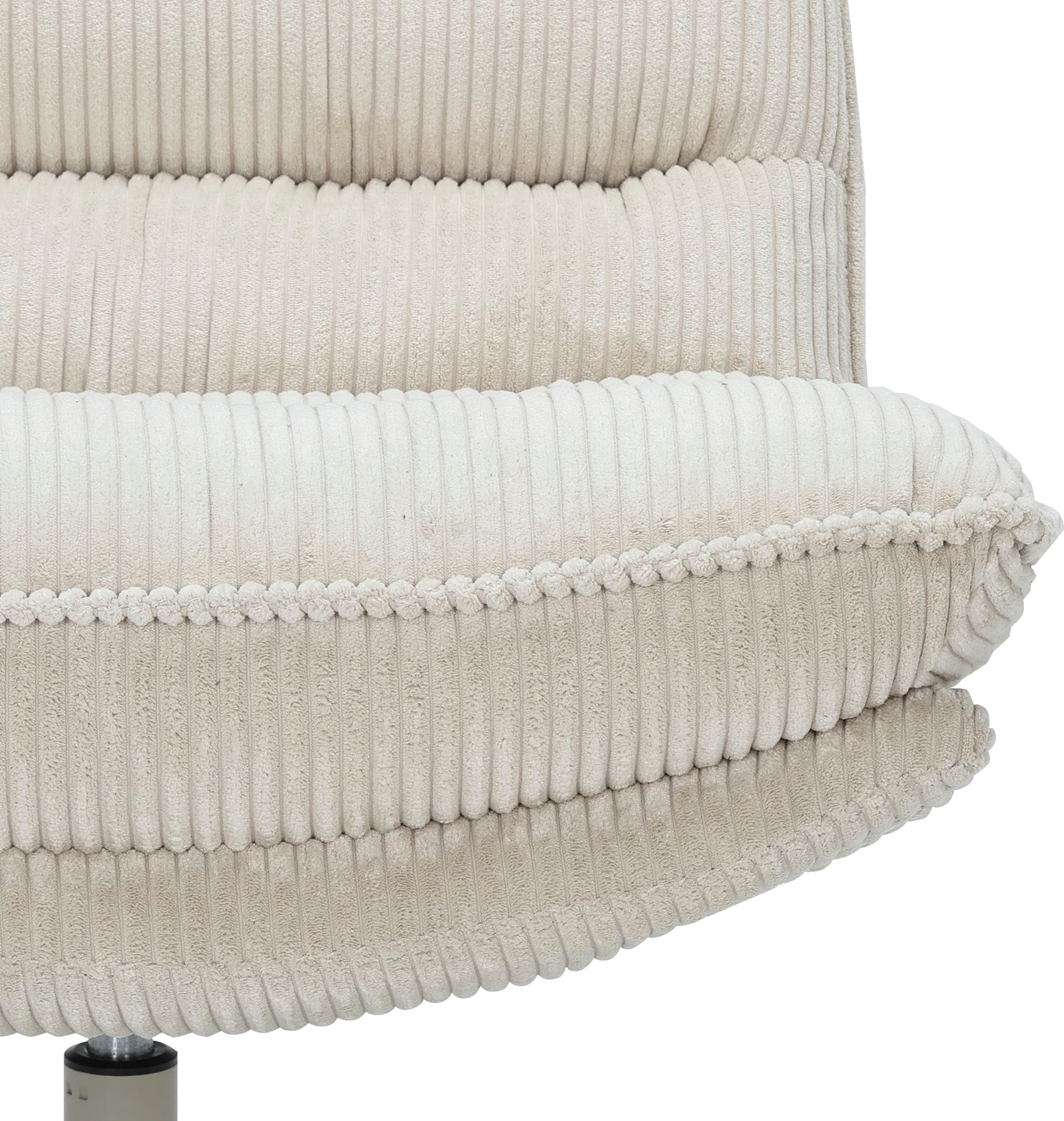 GOODproduct Fauteuil »AVAA, Loungesessel im softem Cord-Bezug,« 360° Grad drehbar, Relax- und TV-Sessel