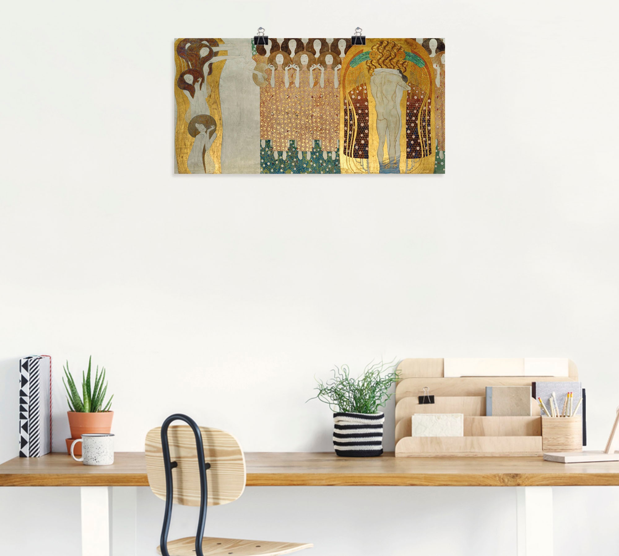 Artland Wandbild »Beethovenfries« Gruppen & Familien 1 Stk. tlg. als Leinwandbild, Poster, Wandaufkleber in verschied. Grössen