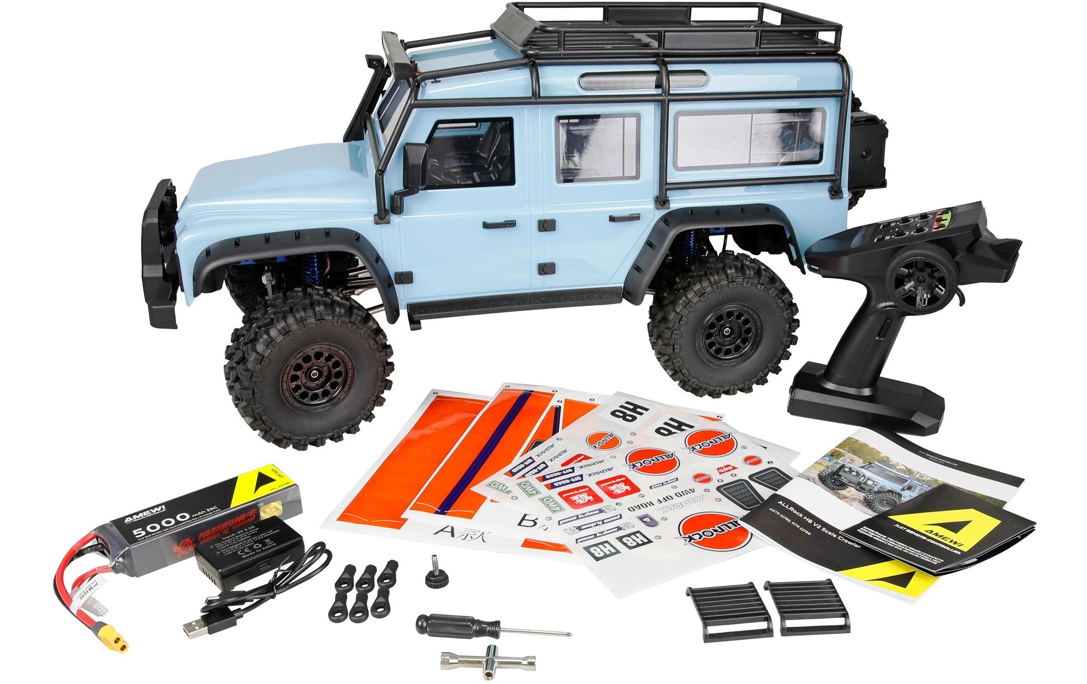Amewi RC-Auto »Scale Crawler ALLROCK H8 V2 1:08 RTR«