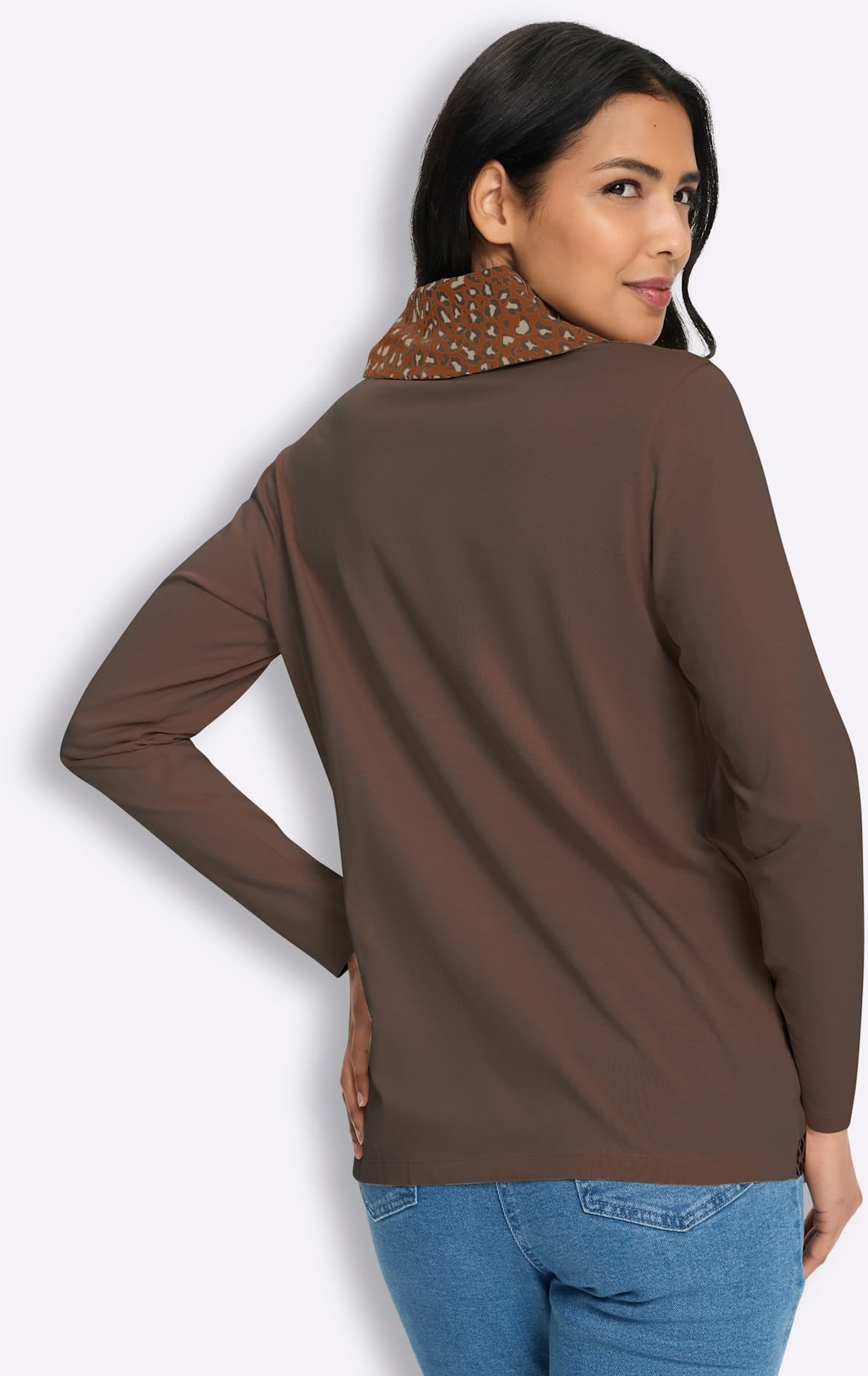 Classic Basics T-shirt à col roulé »Rollkragen-Shirt« 1