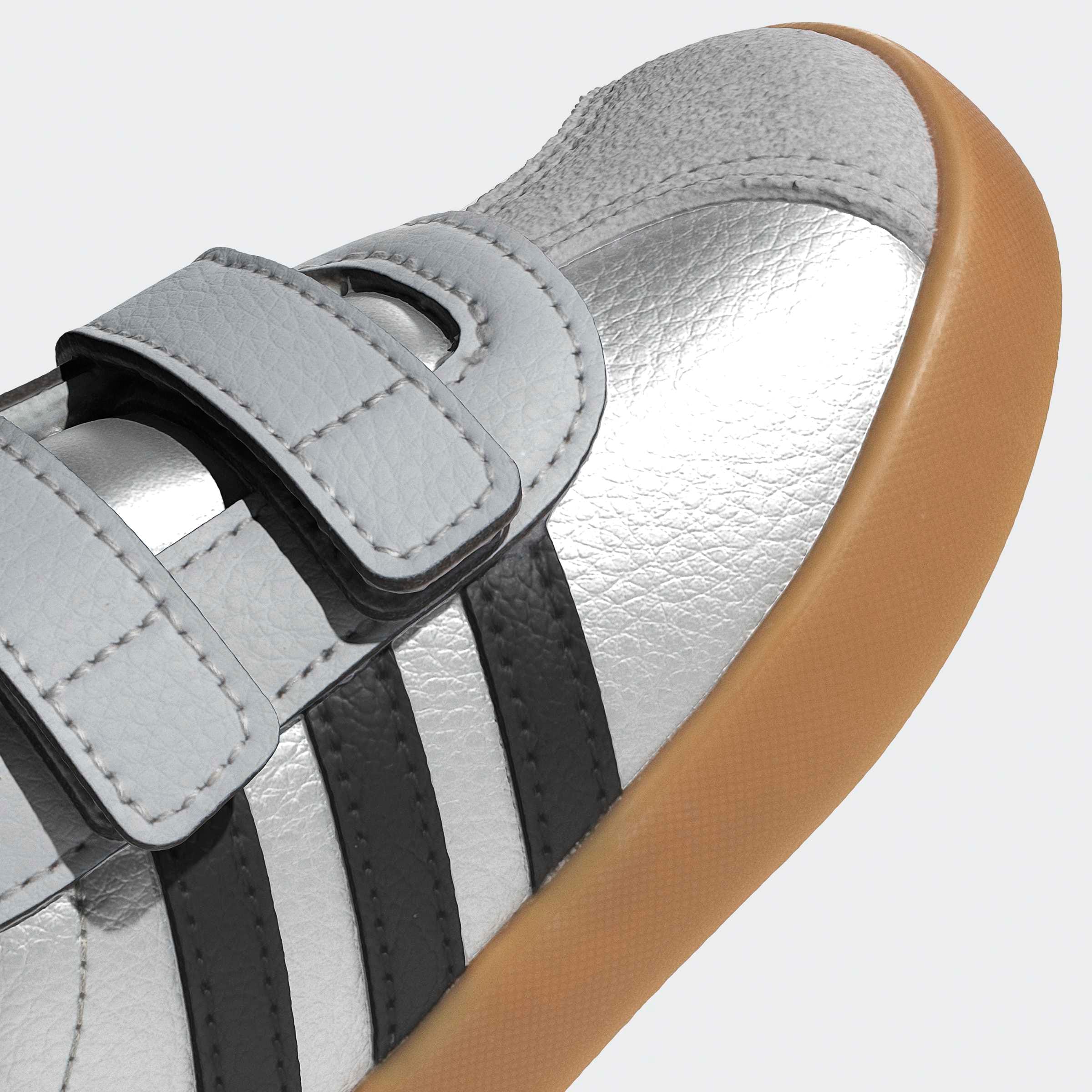 adidas Sportswear Chaussures à scratch »VL COURT 3.0 KIDS«  inspiriert vom Design des adidas samba, für Kinder