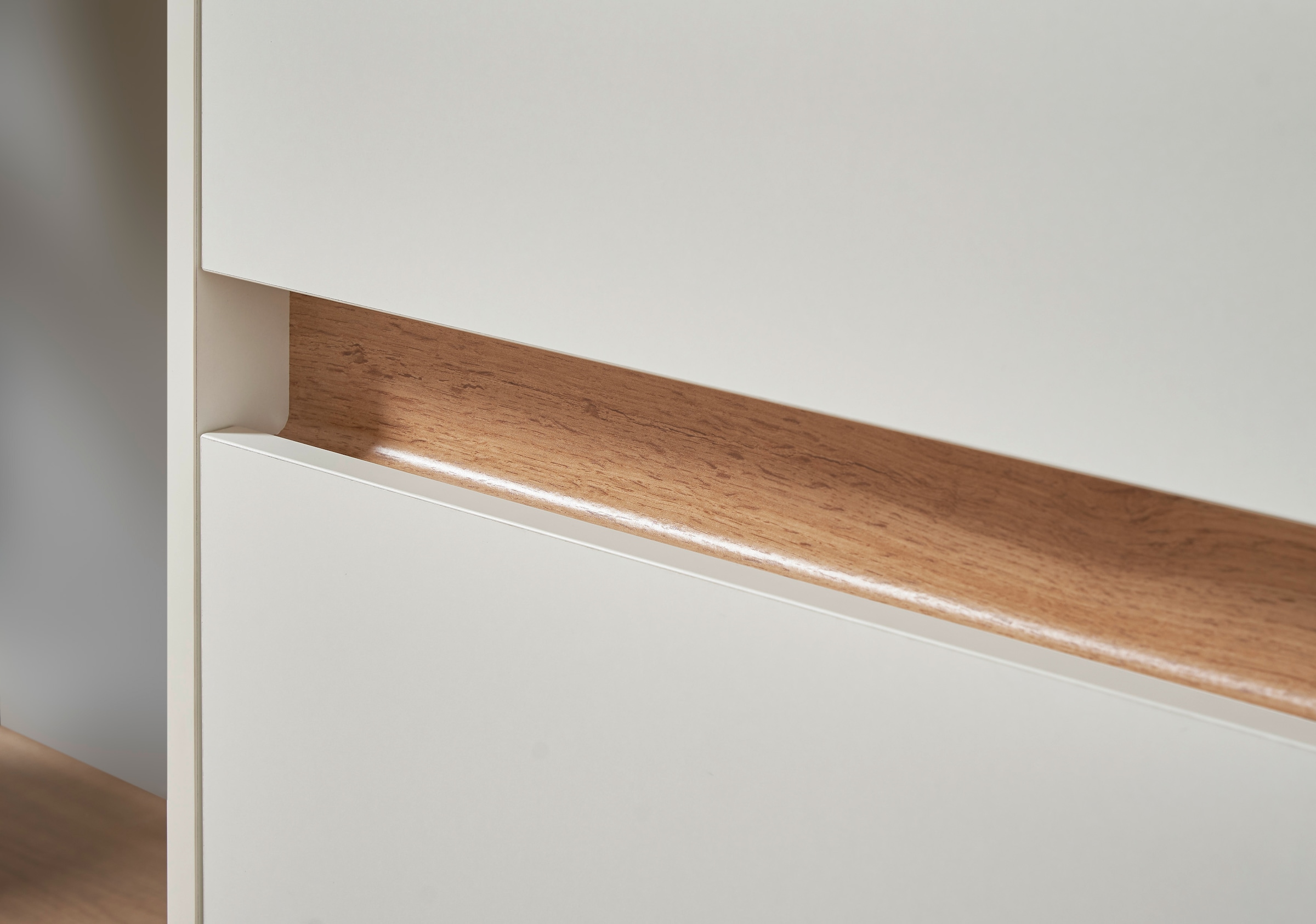 INOSIGN Table de nuit »CiTY/GiRON, Nachttisch, Nachtschrank, Bestellschrank, Nachtkonsole« in zwei Farben erhältlich, Stauraumfach und Schublade