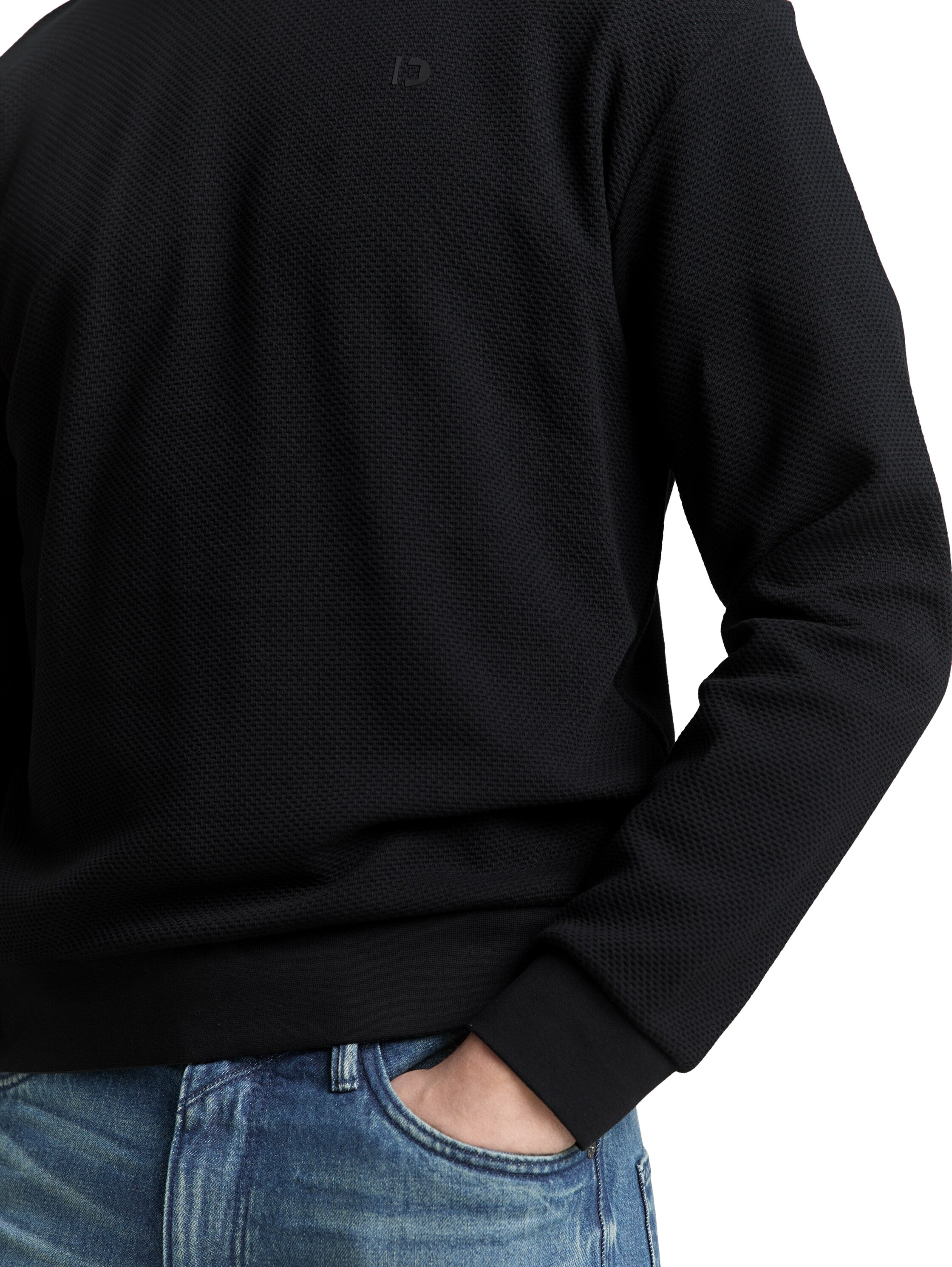 TOM TAILOR Denim Sweat-shirt , mit Logo Stickerei
