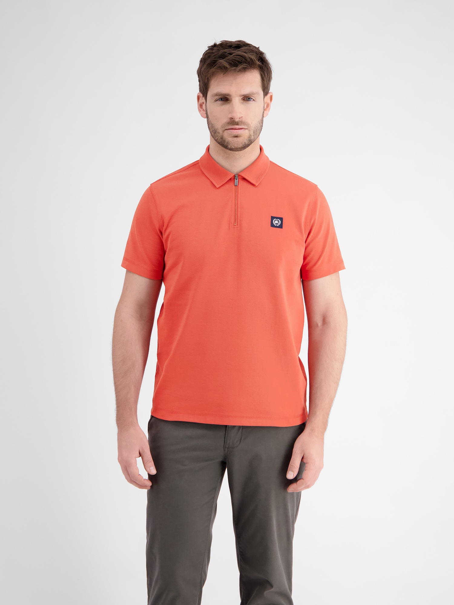 LERROS Polo »Poloshirt für Herren mit Reissverschluss in Cool & Dry Qualität«
