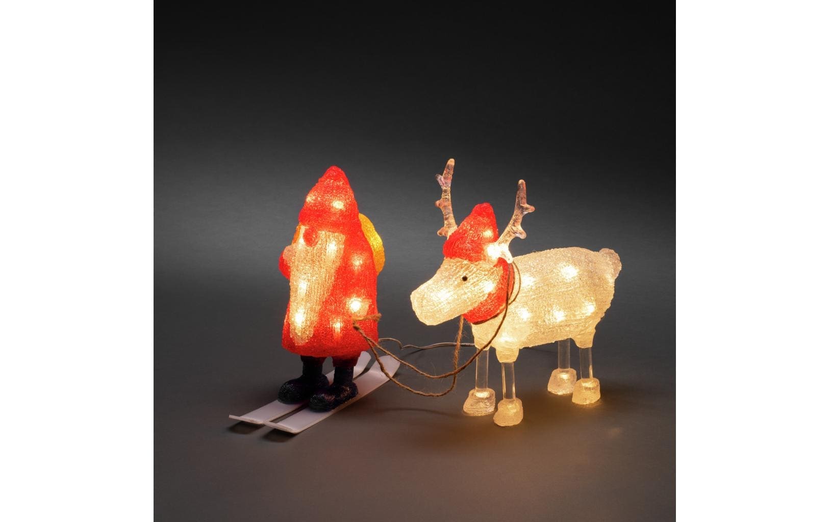 KONSTSMIDE Lumière décorative LED »LED-Figur Acryl Santa mi«