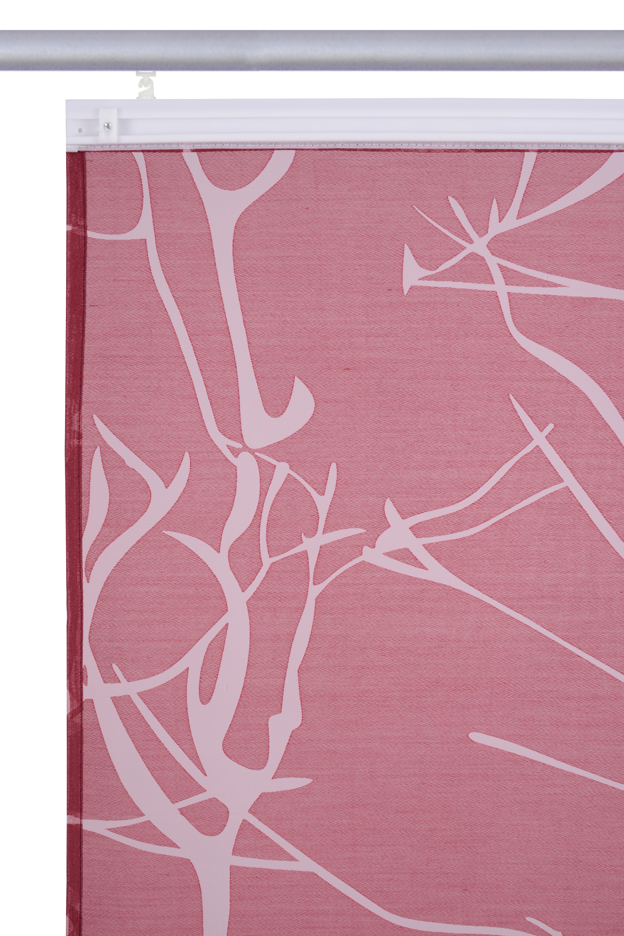 my home Rideau coulissant »Anna« Velcro 1 cuis tlg. Inkl. Befestigungszubehör, Breite: 57 cm