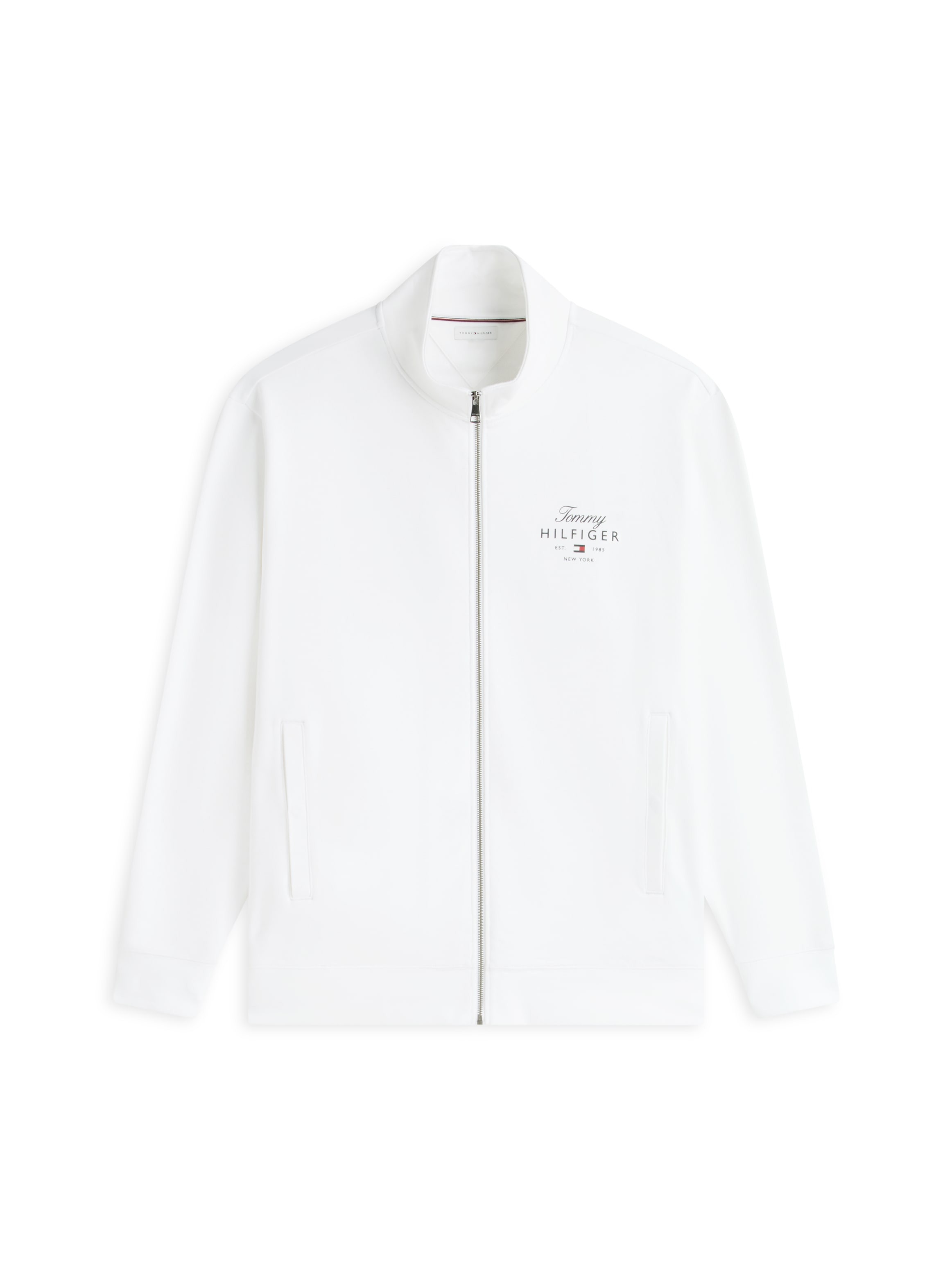 Tommy Hilfiger Big & Tall Veste sweat »BT-SCRIPT STACK STAND COLLAR« grandes tailles