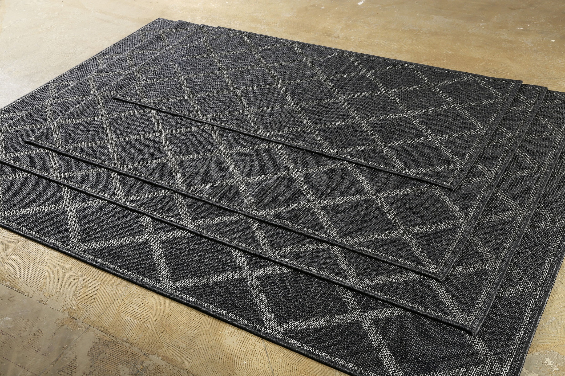 Homie Living Tapis »Bergamo HL-45574« Rectangulaire 5 mm Höhe