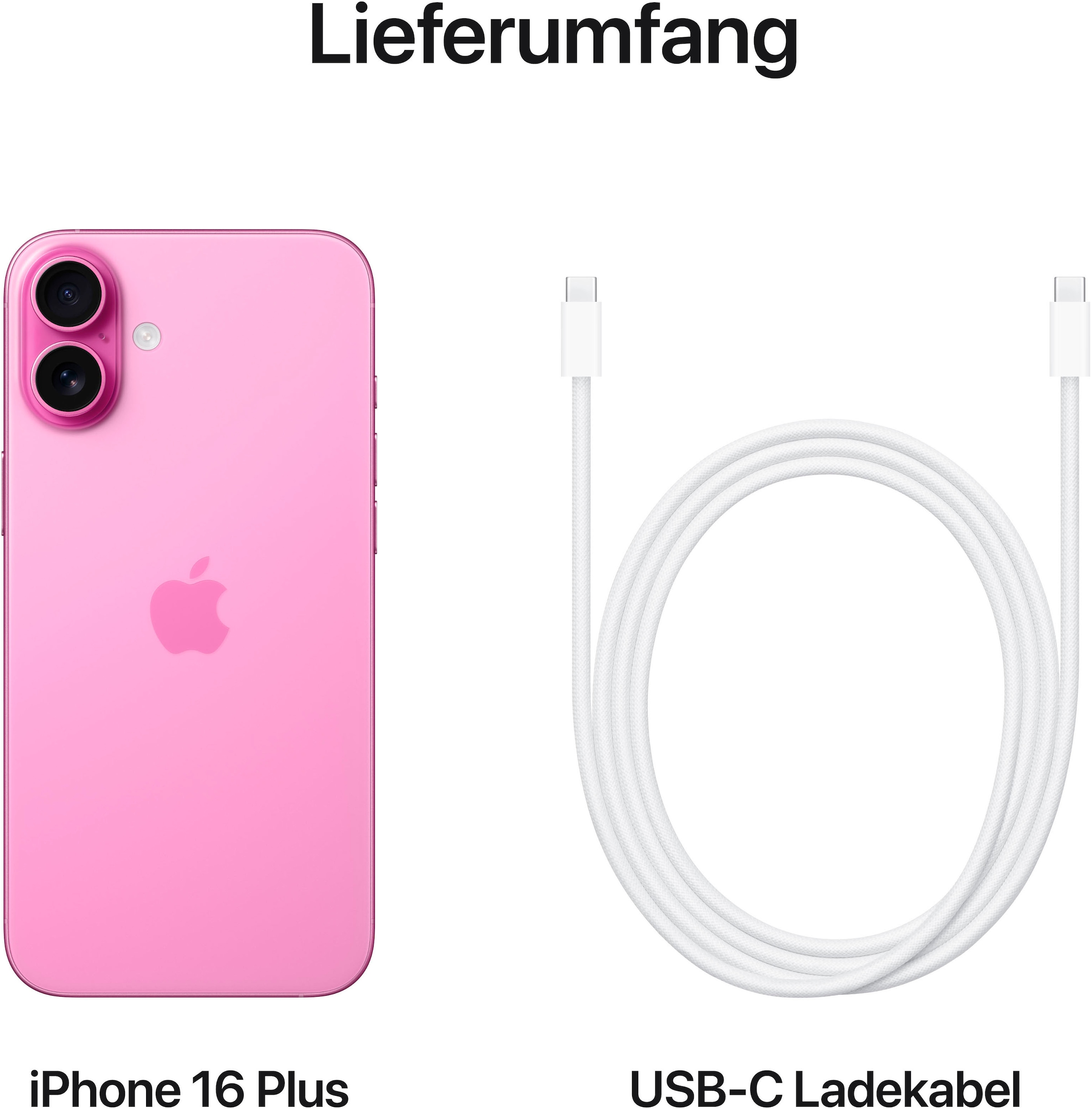 Apple Smartphone »iPhone 16 Plus« rose