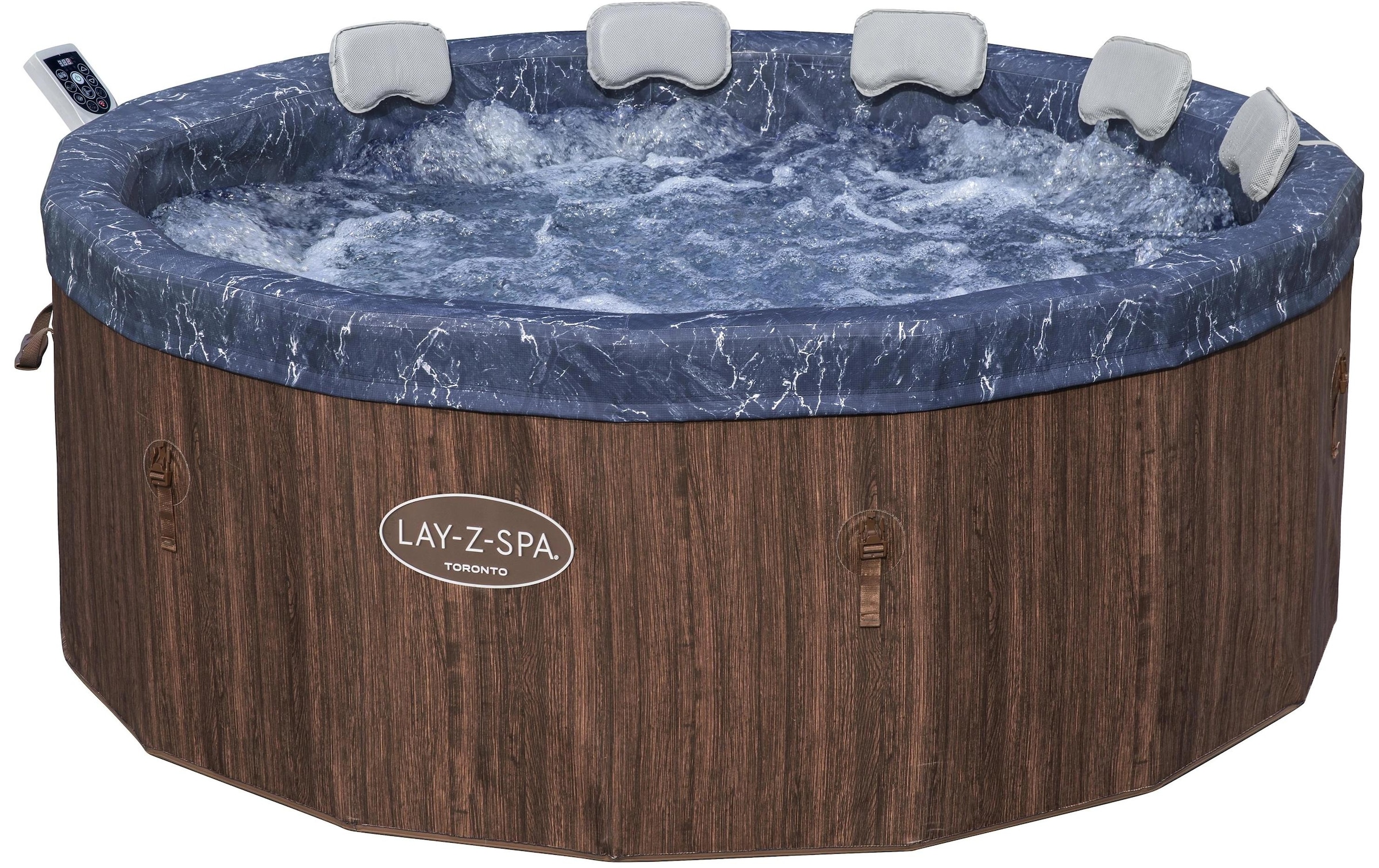 Bestway Jacuzzi »Toronto AirJet Ø 170« Energieeffizienter Whirlpool mit App-Steuerung für sieben Personen