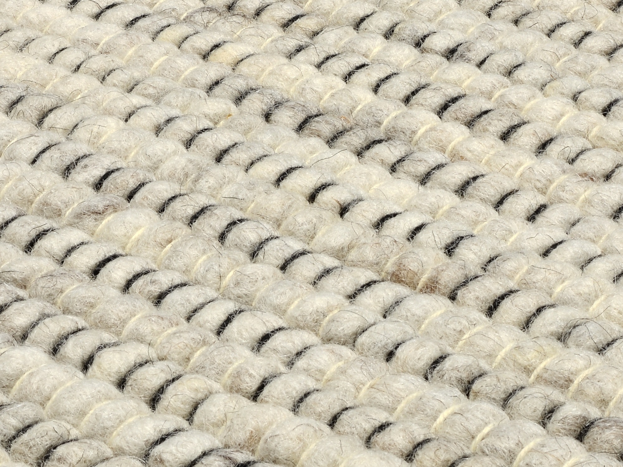 OCI DIE TEPPICHMARKE Wollteppich »ATRIUM HANDWEB  ,  auch als Läufer und in Rund erhältlich« rechteckig 12 mm Höhe 70% Wolle, handgewebt, Naturfasern, Wendeteppich, Wohnzimmer