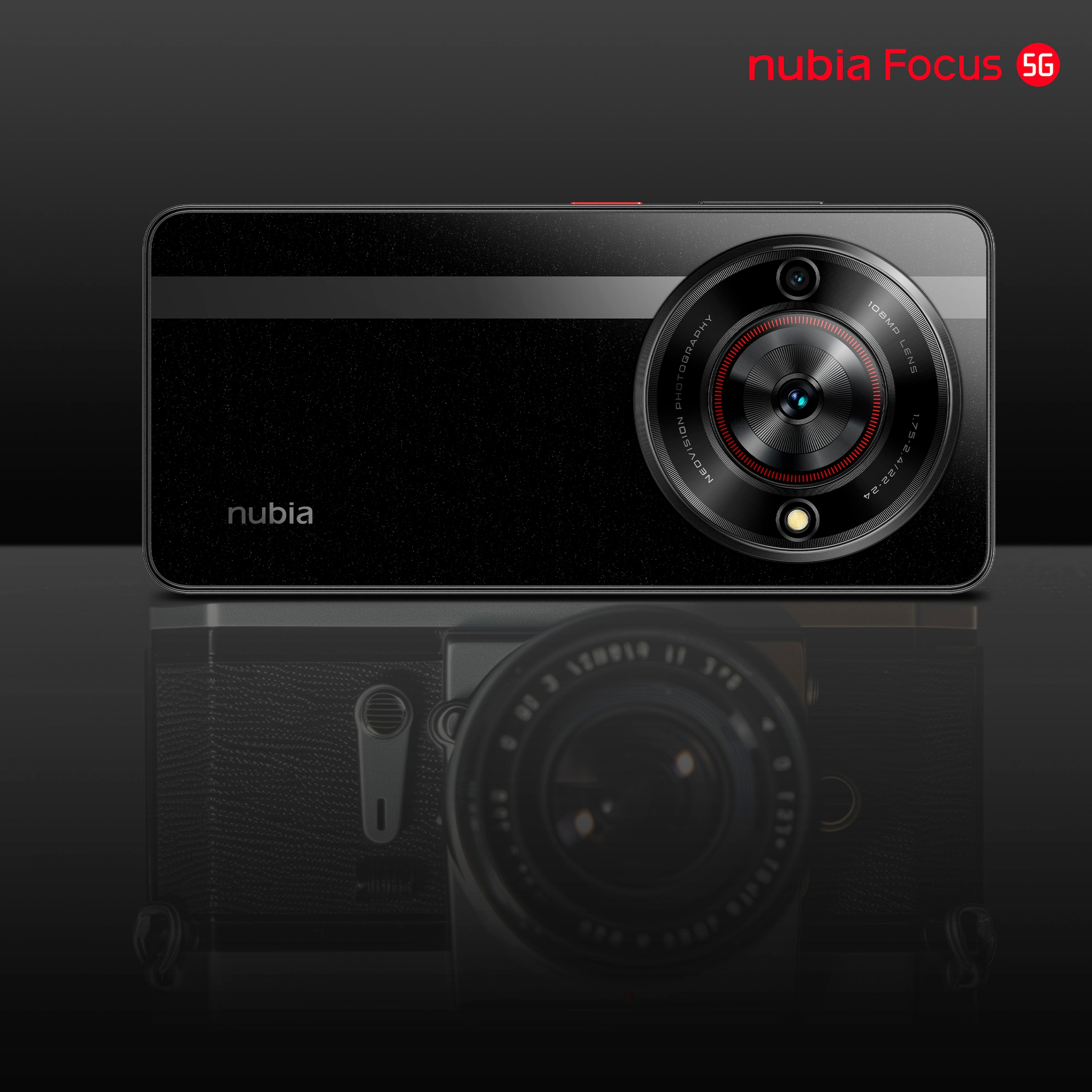 Nubia Smartphone »Focus 5G« schwarz