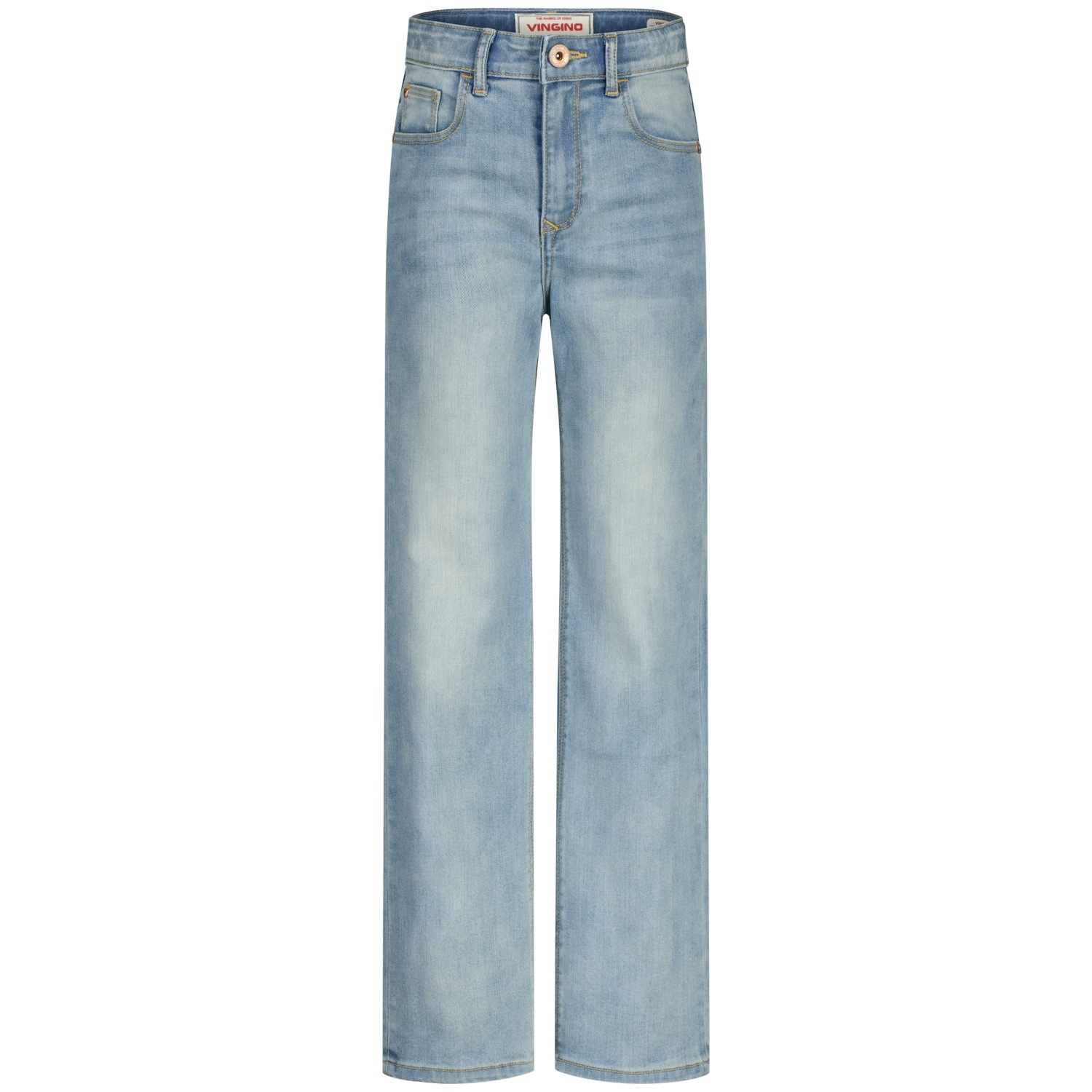 Vingino Jeans large style 5 poches, avec stretch, pour filles