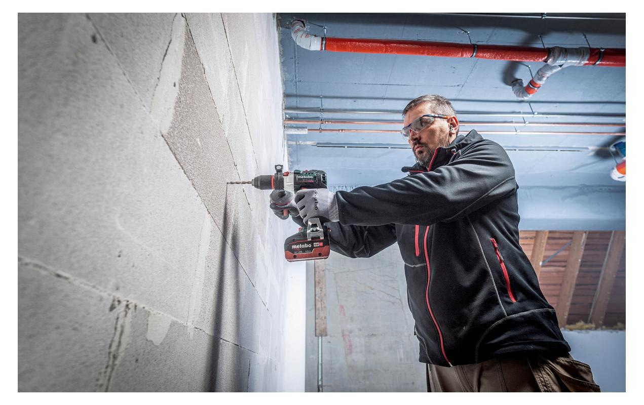 metabo Perceuse-visseuse à percussion sans fil »Maschinen-Set Combo Set 42006 18 V«