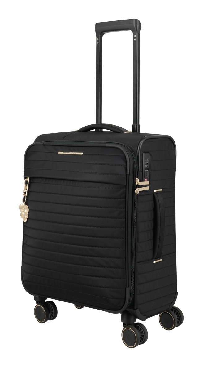travelite Weichgepäck-Trolley »BARBARA STEPP Weichgepäck-Koffer« 40 l 4 Rollen Volumenerweiterung und Schlüsselanhänger – stylisches Reisegepäck