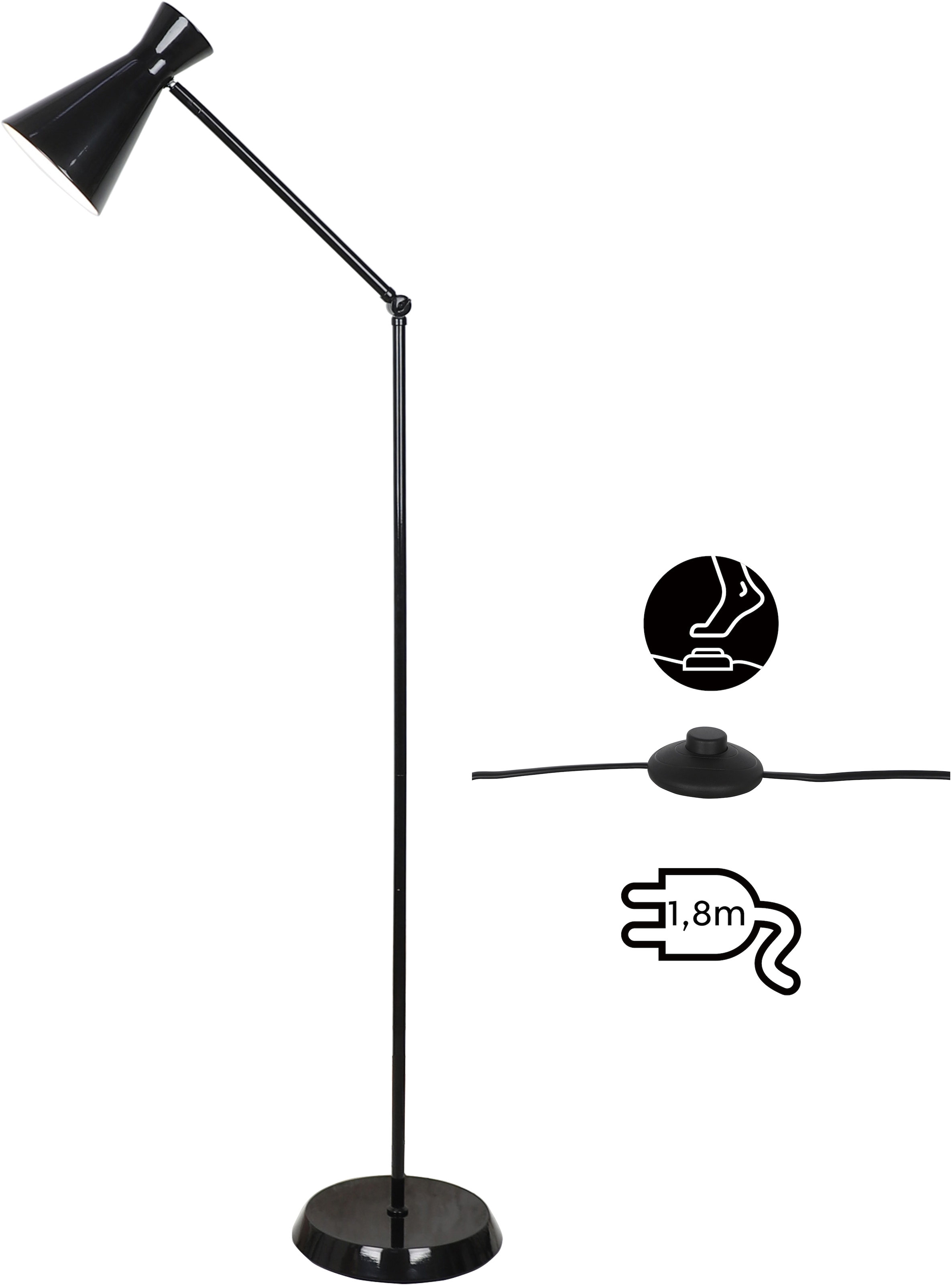 GOODproduct Lampadaire »Renell« 1 cuis