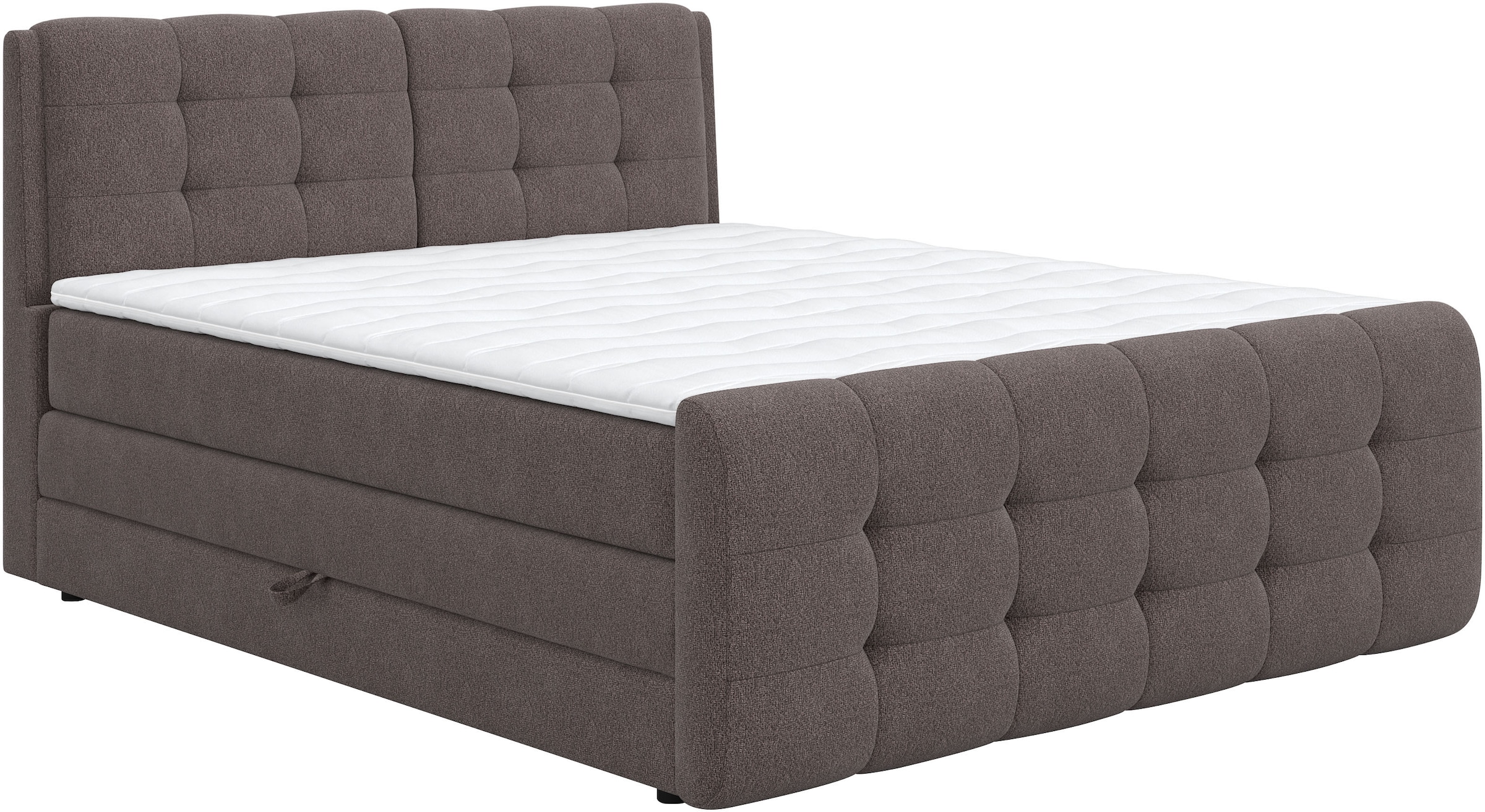 COTTA Lit boxspring »Fort mit Bettkasten, inkl. Topper« erhältlich in verschiedenen Breiten (160cm, 180cm & 200cm)