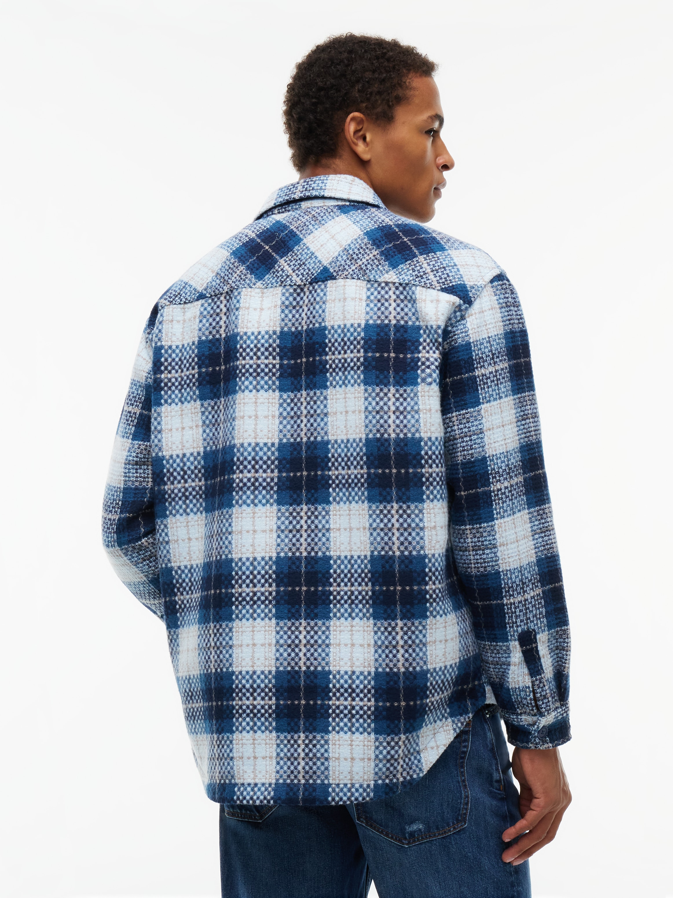 Tommy Jeans Hemdjacke »CHECK OVERSHIRT« ohne Kapuze Regular fit mit Karomuster