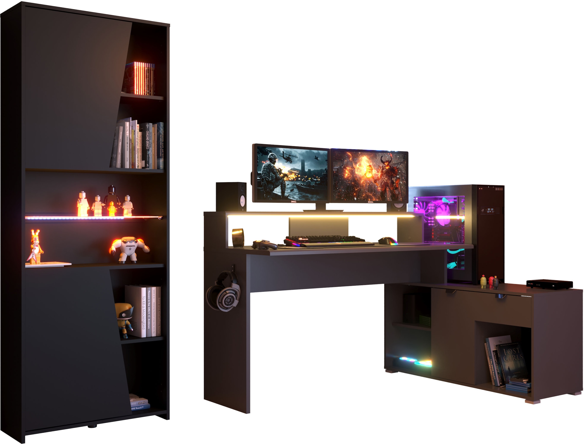 Parisot Set d'étagères »Work 2« Komplett-Set, Parisot Work 2, 2 cuis tlg.