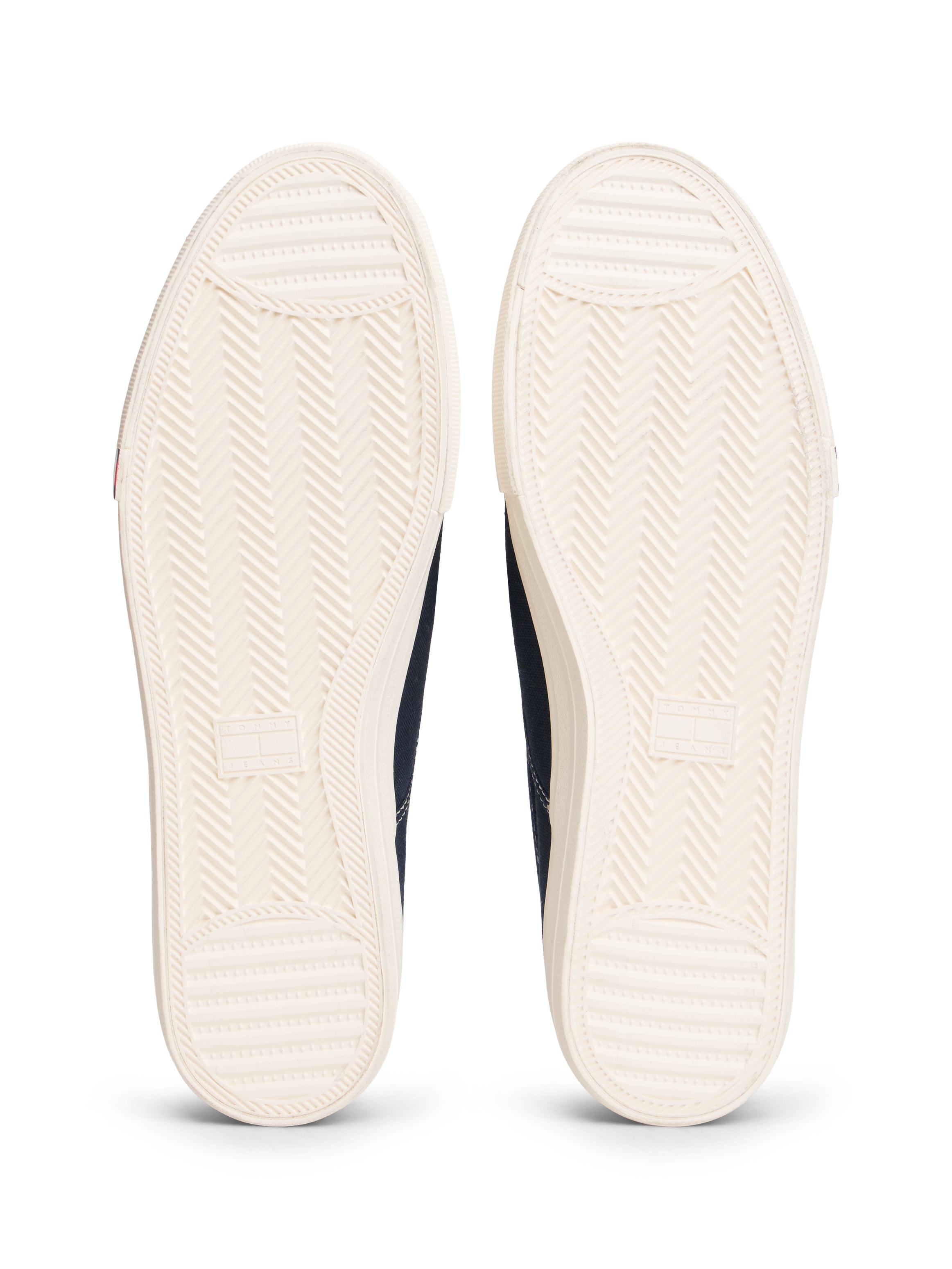 Tommy Jeans Slipper »ARCHIVE VULC. Y2K  SLIP ON«  Chaussure de loisirs, chaussure basse, mocassin avec empiècements stretch des deux côtés
