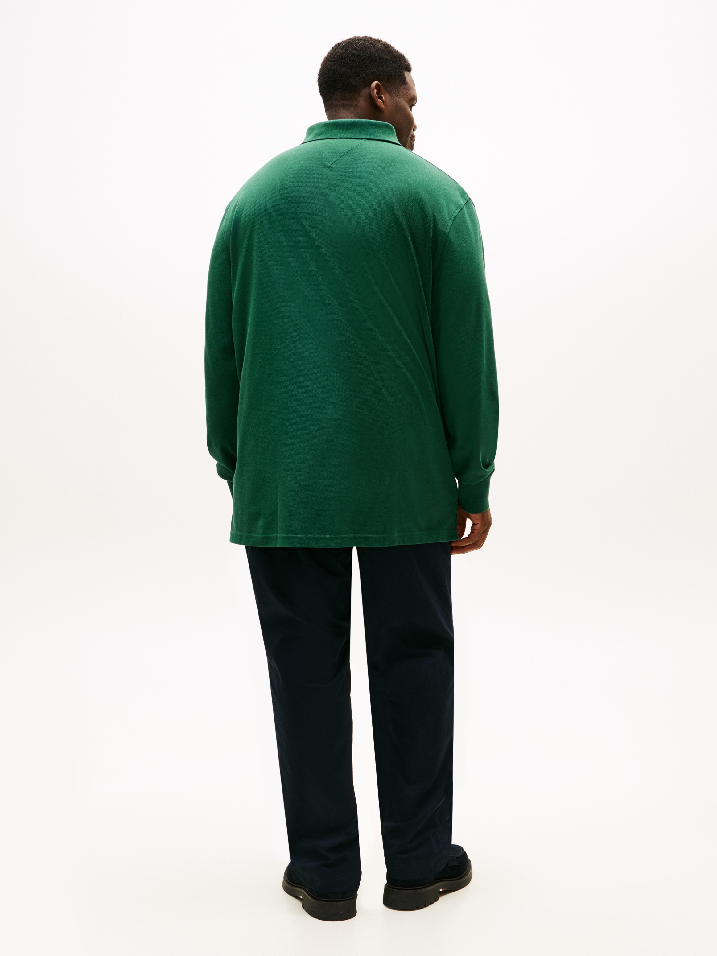 Tommy Hilfiger Big & Tall Langarm-Poloshirt »BT-1985 REGULAR LS POLO-B« in Grossen Grössen