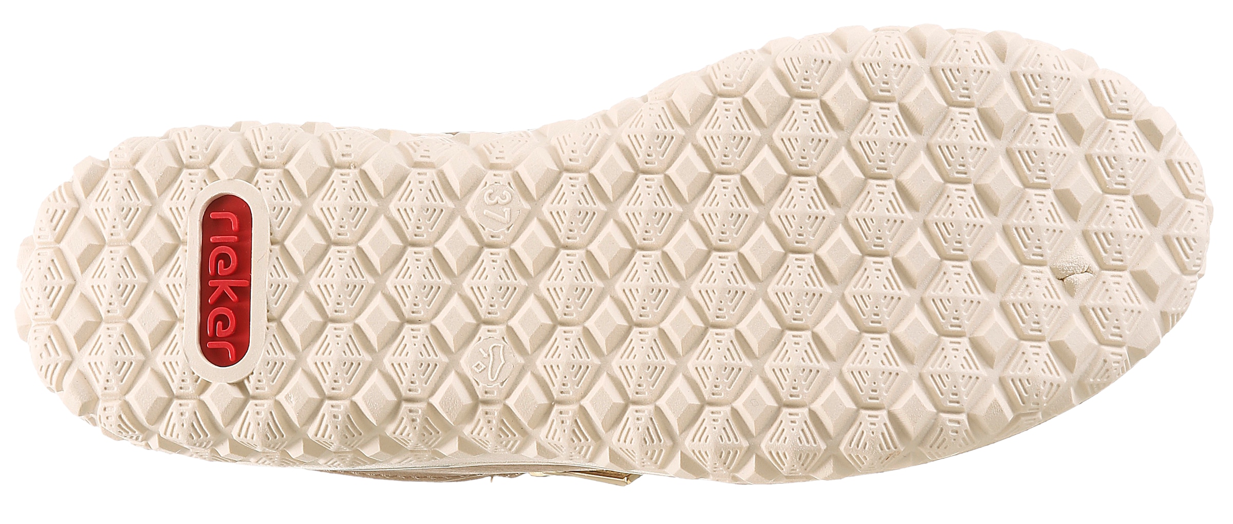 Rieker Sneakers  chaussure à lacets, chaussure basse, basket compensée avec fermeture éclair