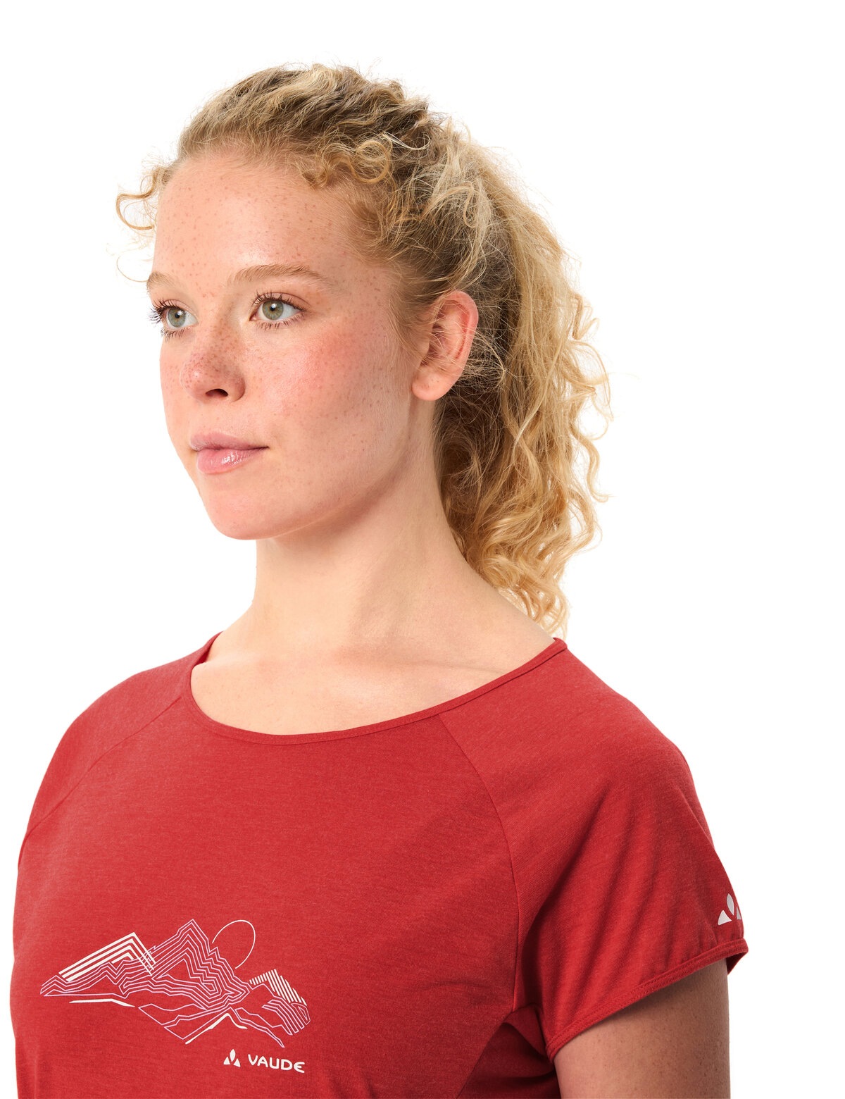VAUDE T-shirt fonctionnel »WOMEN'S TEKOA T-SHIRT II« Kurzarm, für Sport und Outdoor, aus Polyester und Lyocell