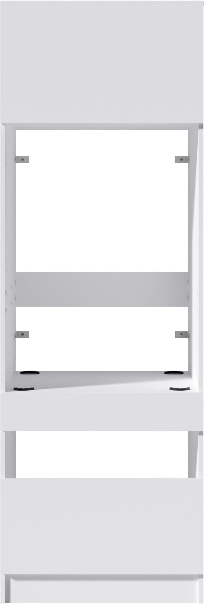 BASIC by Balculina Waschmaschinenumbauschrank »Washhome B/T/H 68x200x68 cm« 1 Stk. tlg. Breite 68cm, ausziebarer Tablerboden