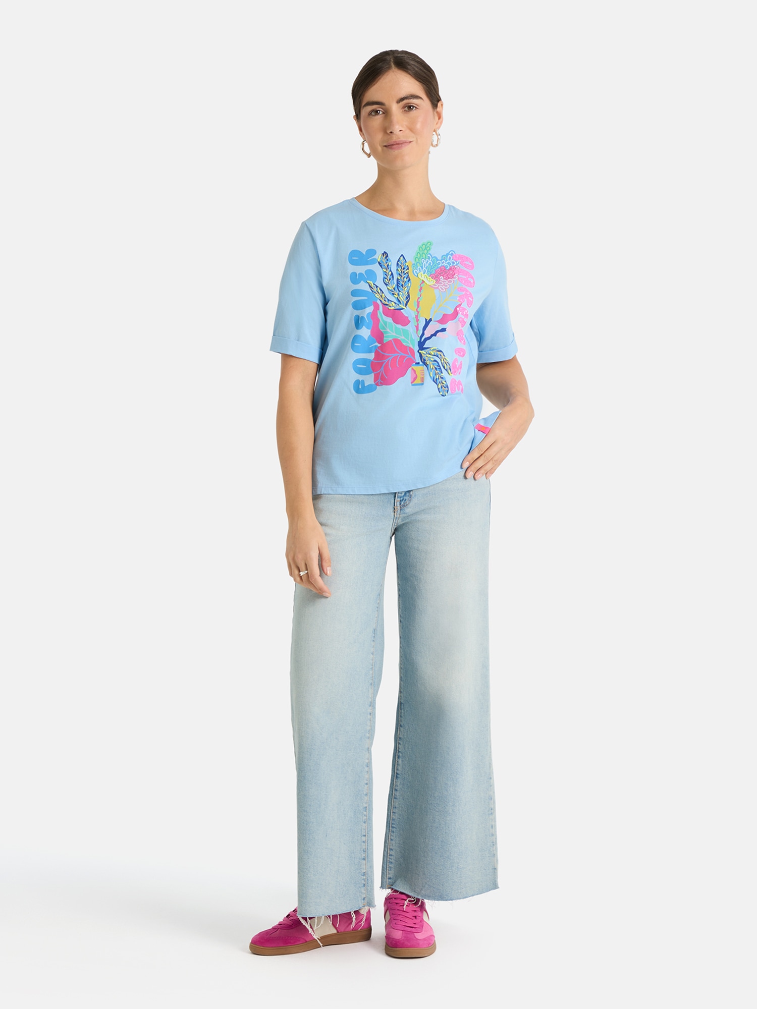 Lieblingsstück Rundhalsshirt »DuranaL« mit Frontprint