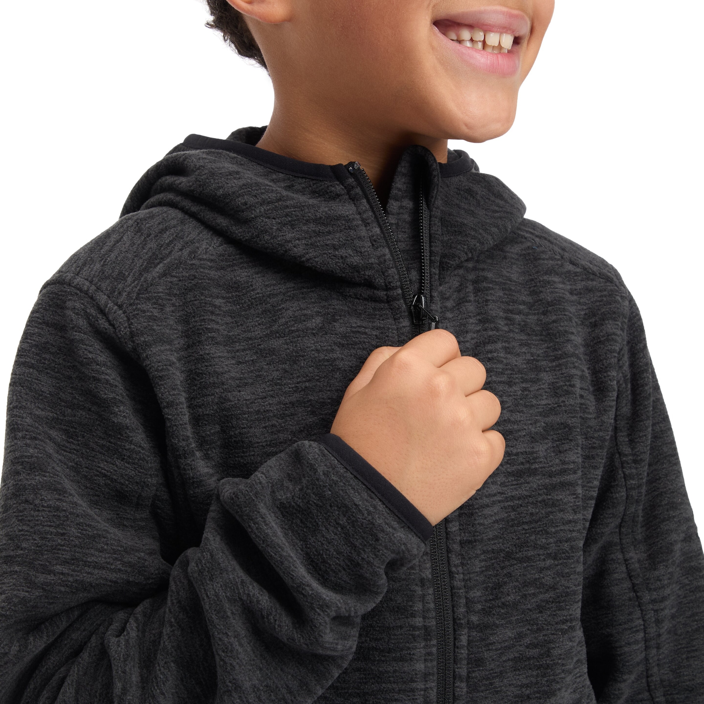 McKINLEY Veste polaire »Fleece-Jacke Choco FZ HD FL B« 1 cuis tlg. mit Kapuze