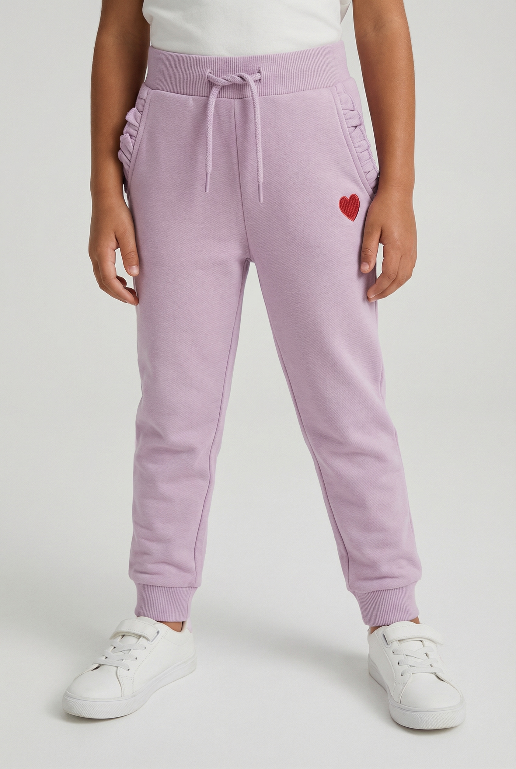 Name It Pantalon sweat »NMFVIMA SWE PANT BRU NOOS«  mit süssem Rüschendetail